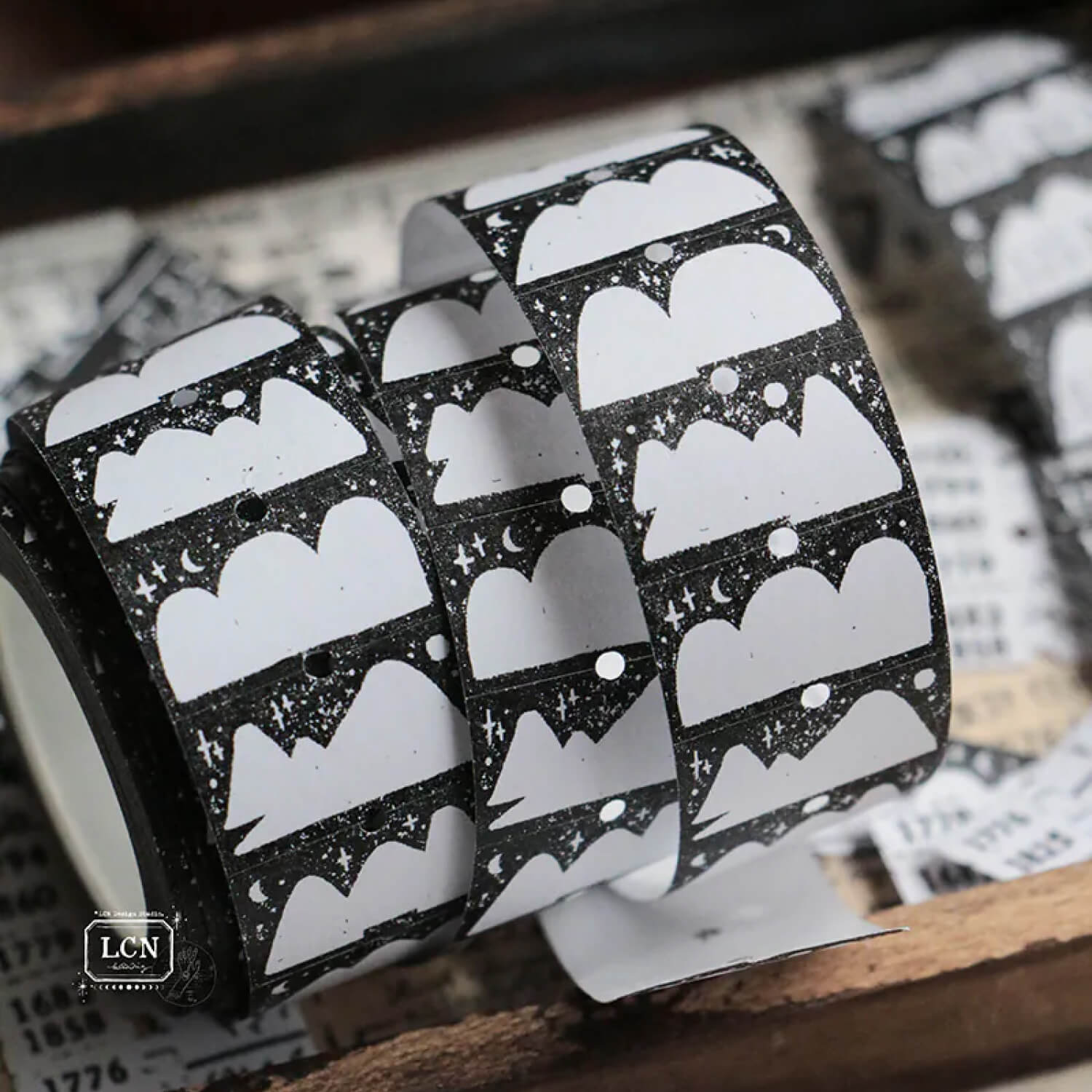 LCN Label Sticker Roll – Mountains