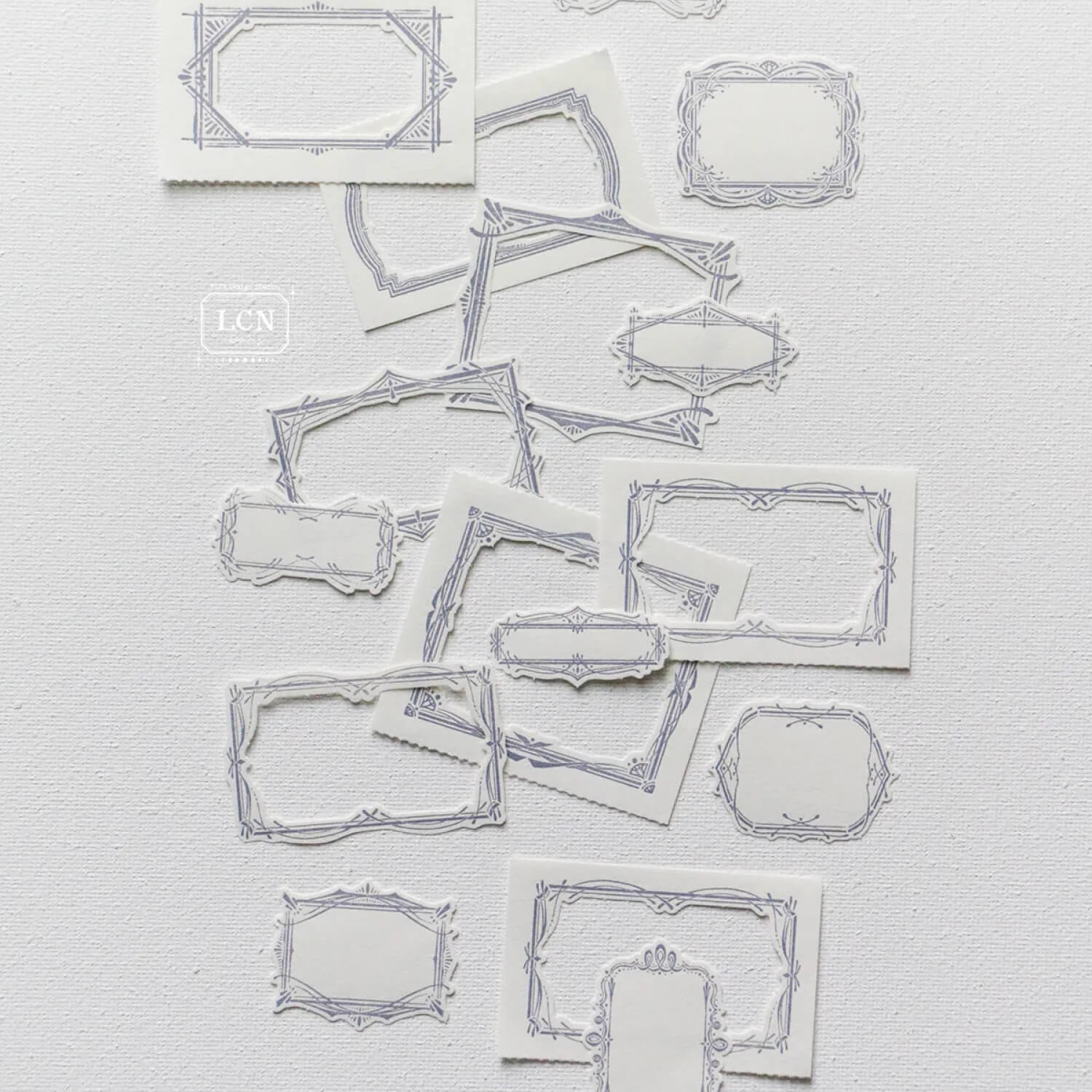 LCN Retro Frames Letterpress Notepad