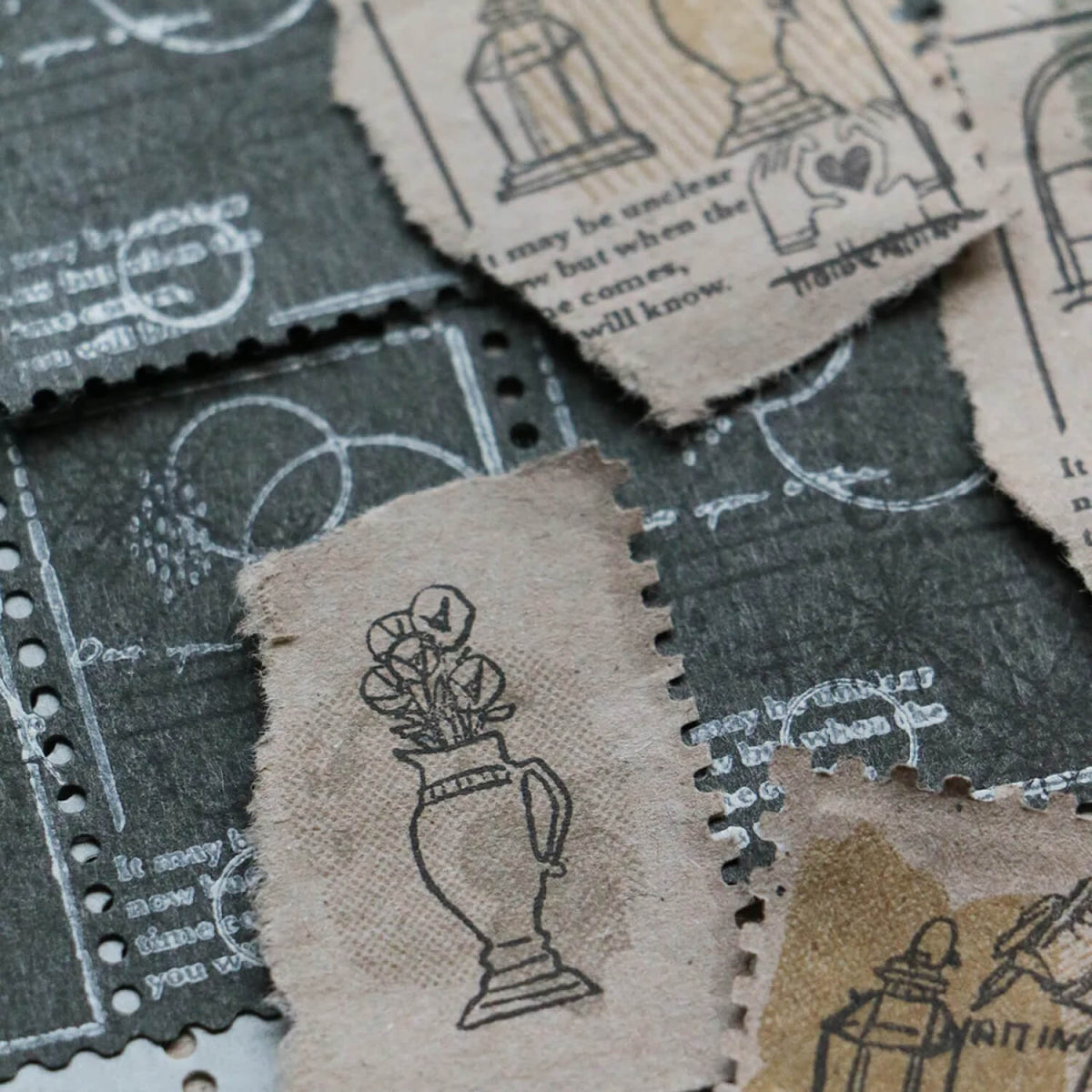 LCN Rubber Stamp Set – Corner View