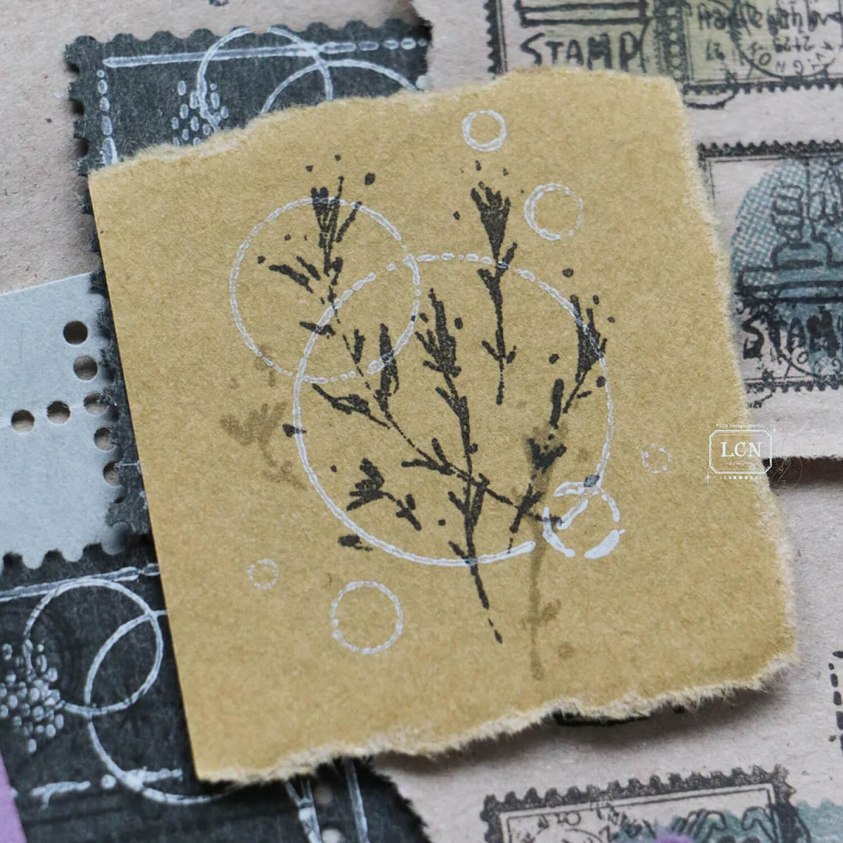 LCN Rubber Stamp Set – Wild Flower
