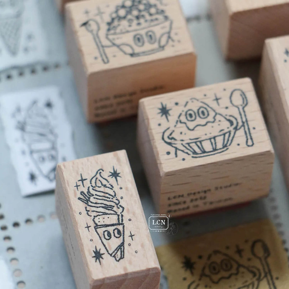 LCN Rubber Stamp – Summer Sweets