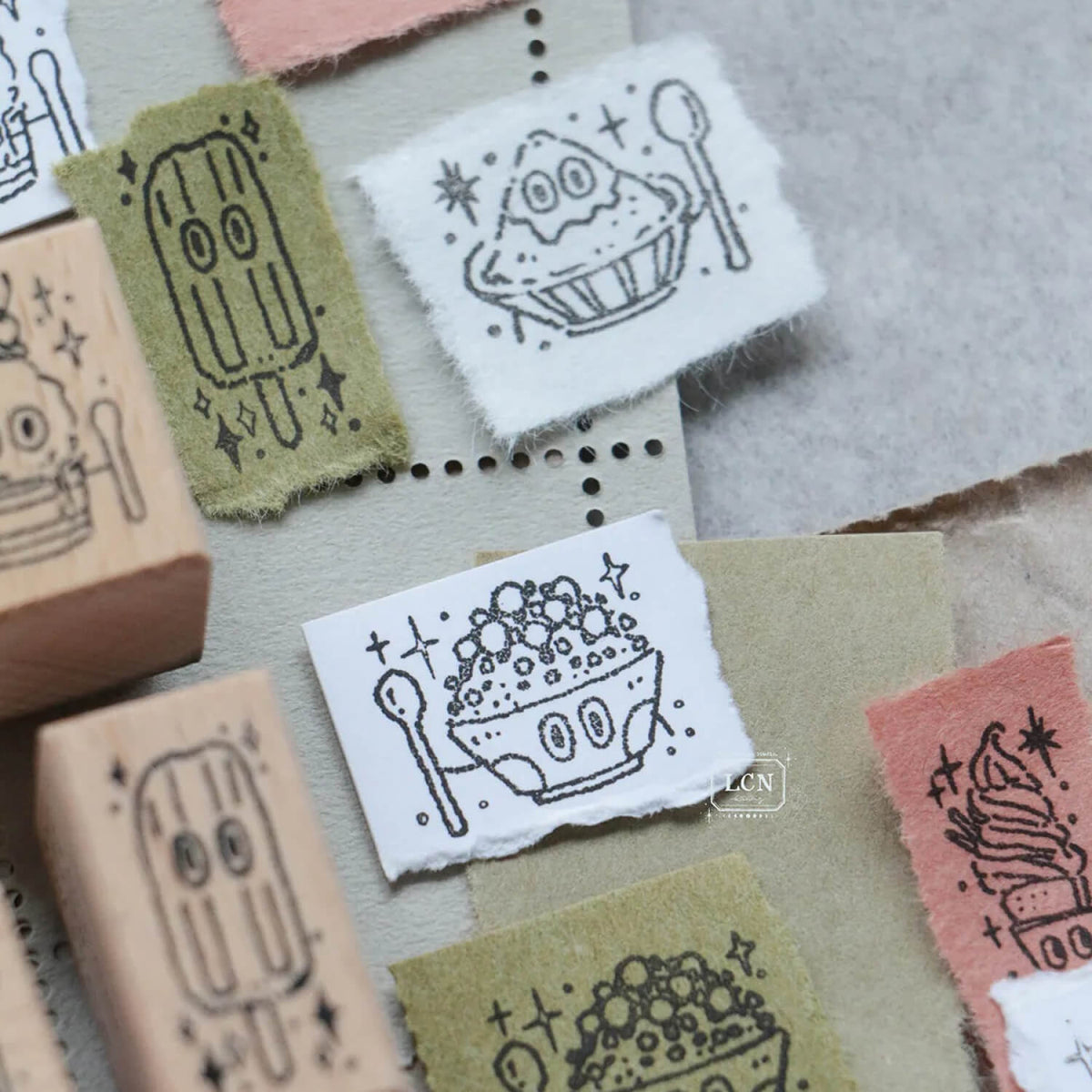 LCN Rubber Stamp – Summer Sweets