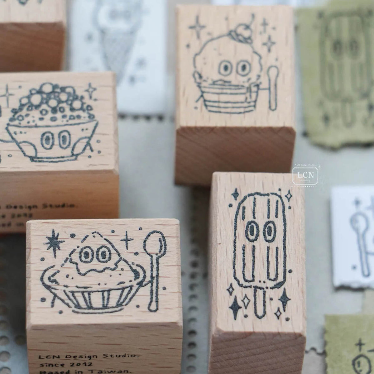 LCN Rubber Stamp – Summer Sweets