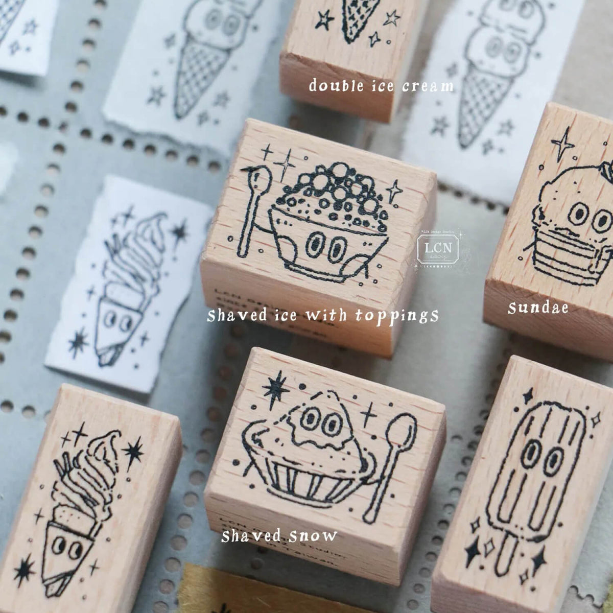 LCN Rubber Stamp – Summer Sweets