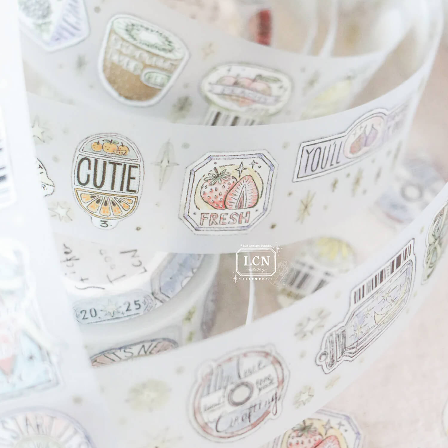 LCN Sticker Club Tape - Life | All Stationery | Nagi Lifestyle