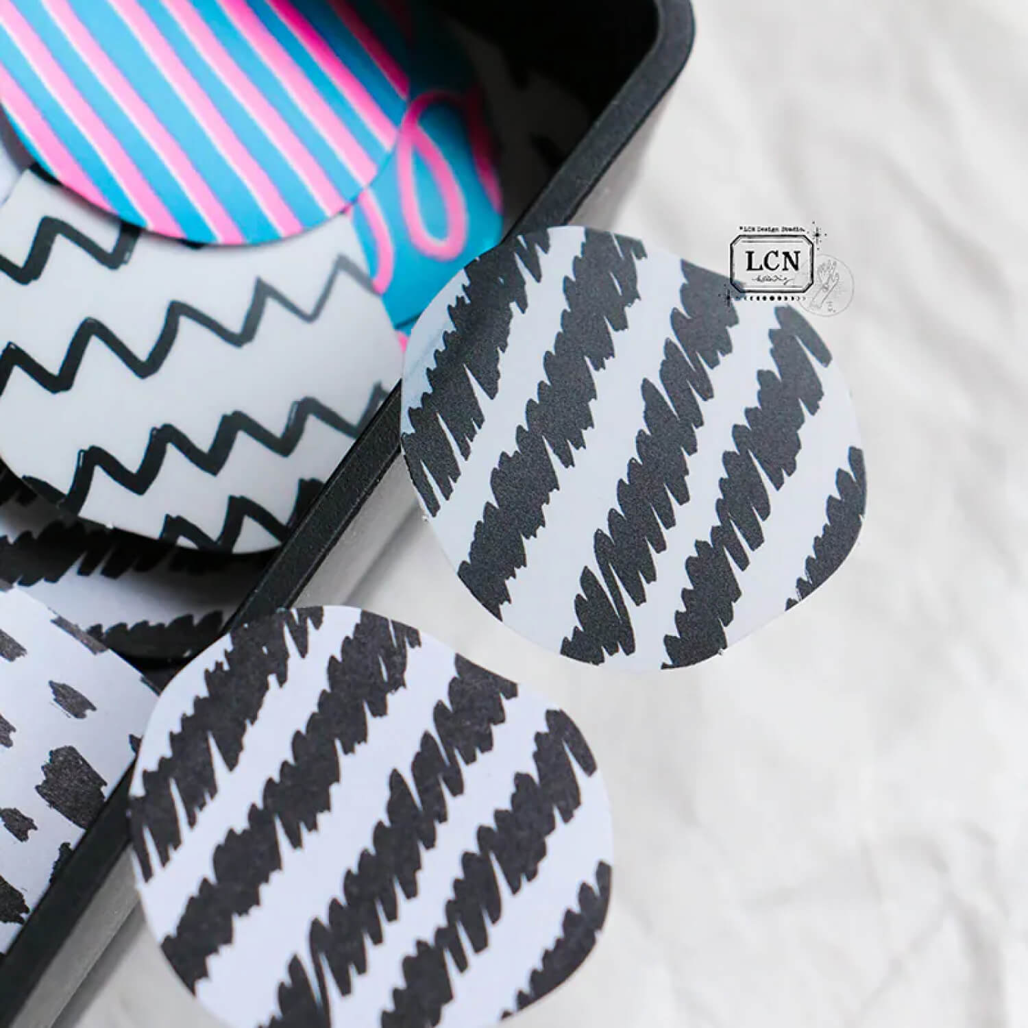 LCN Sticker Club – Black &amp; White