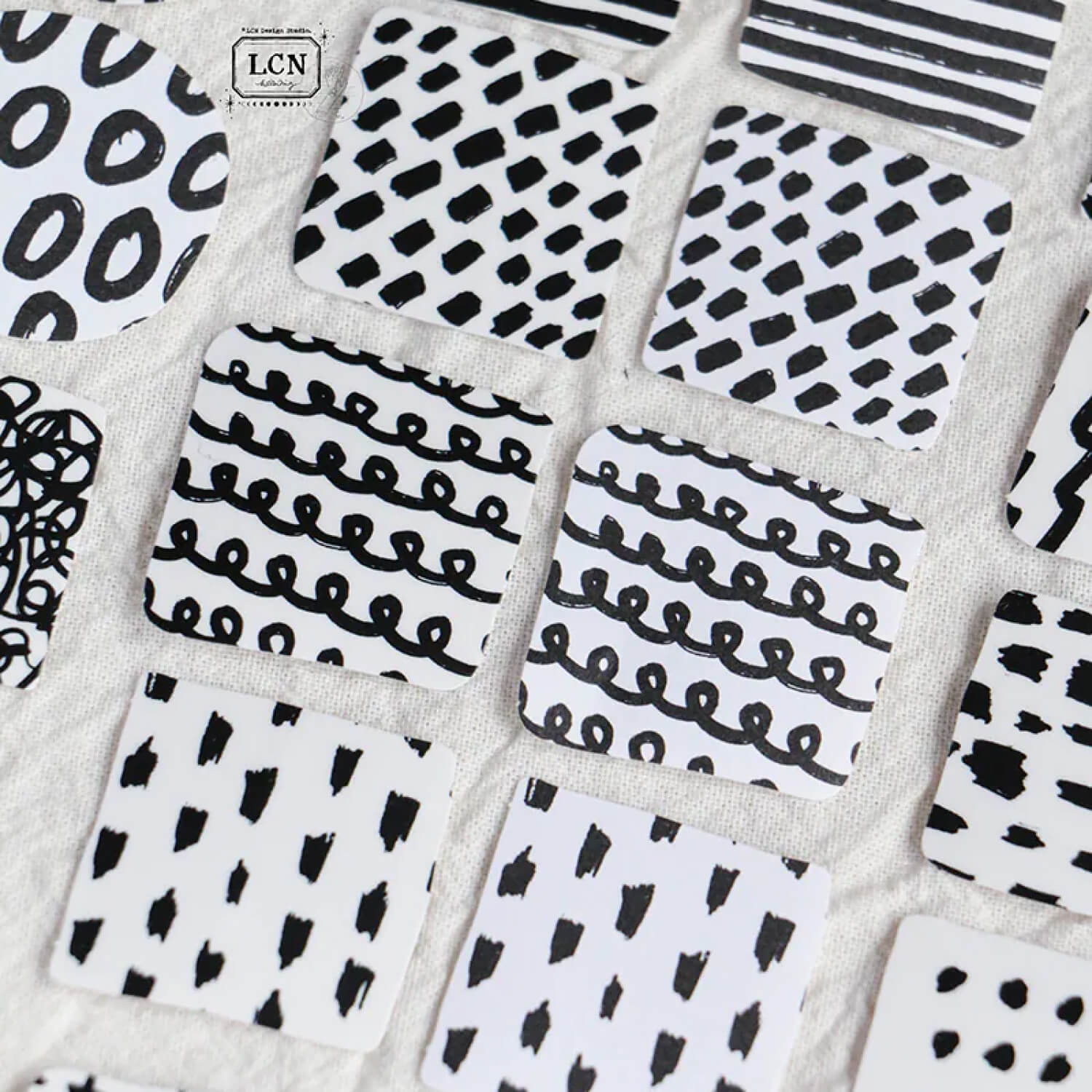LCN Sticker Club – Black &amp; White