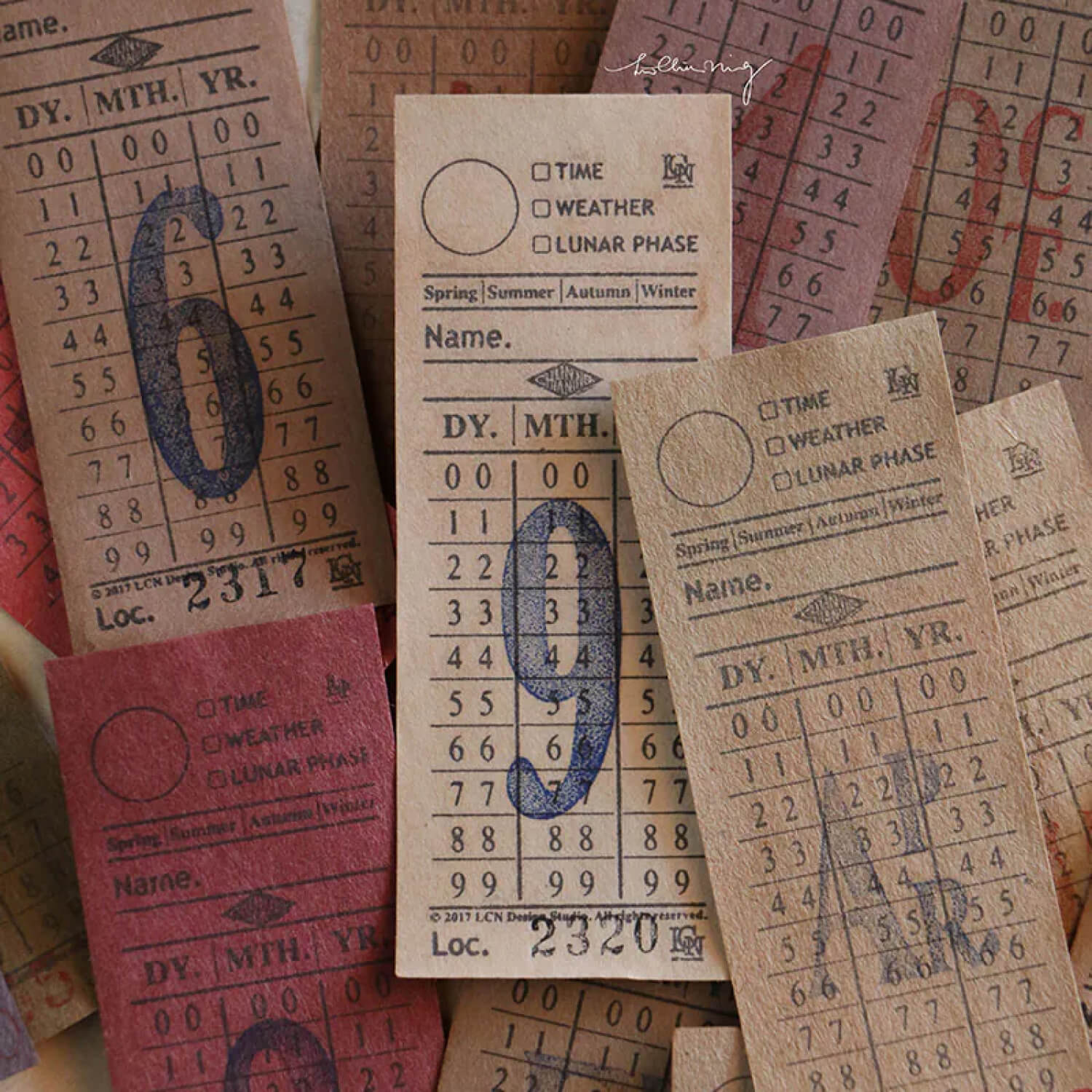 LCN Ticket Stamp Set – A