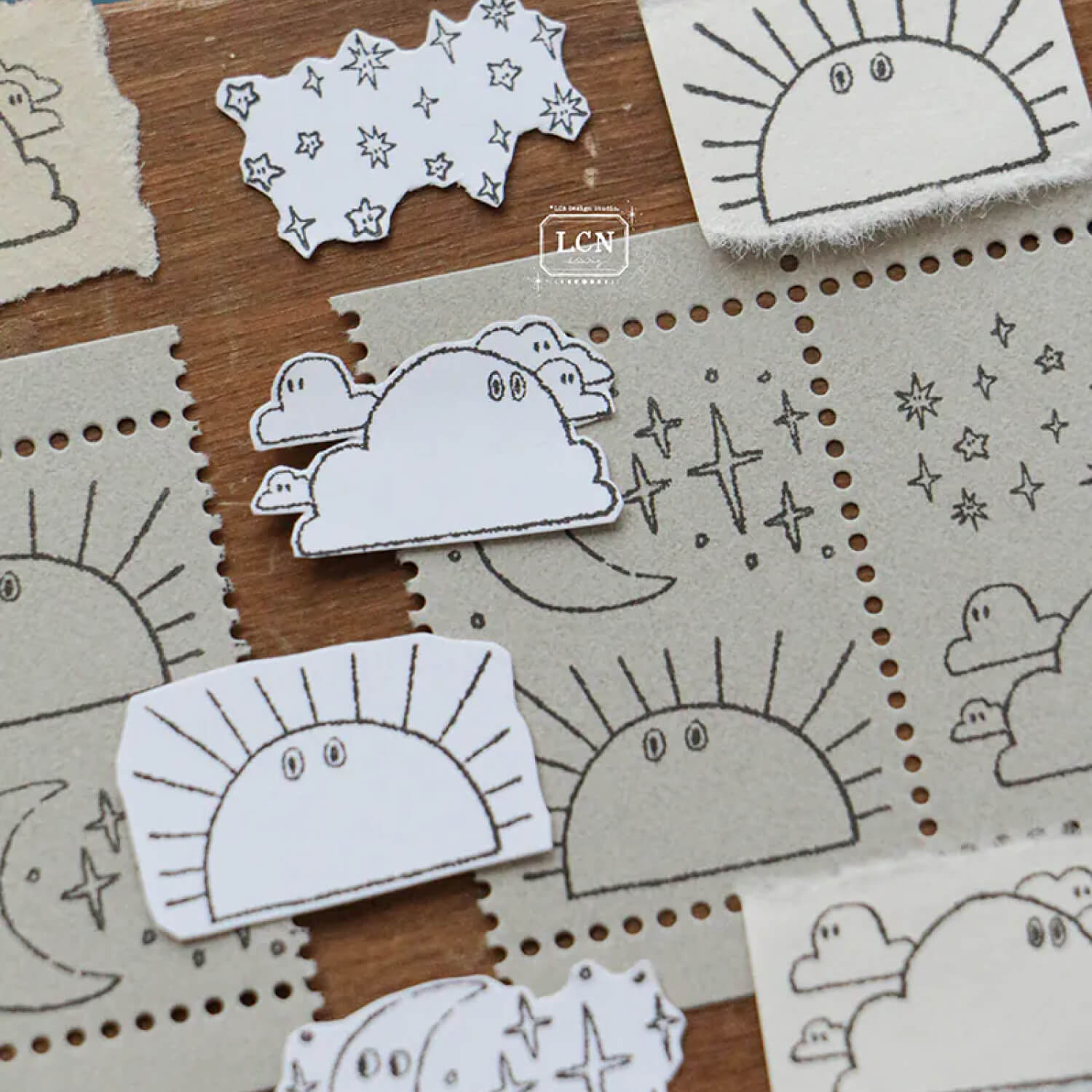 LCN Weather Stamp Set