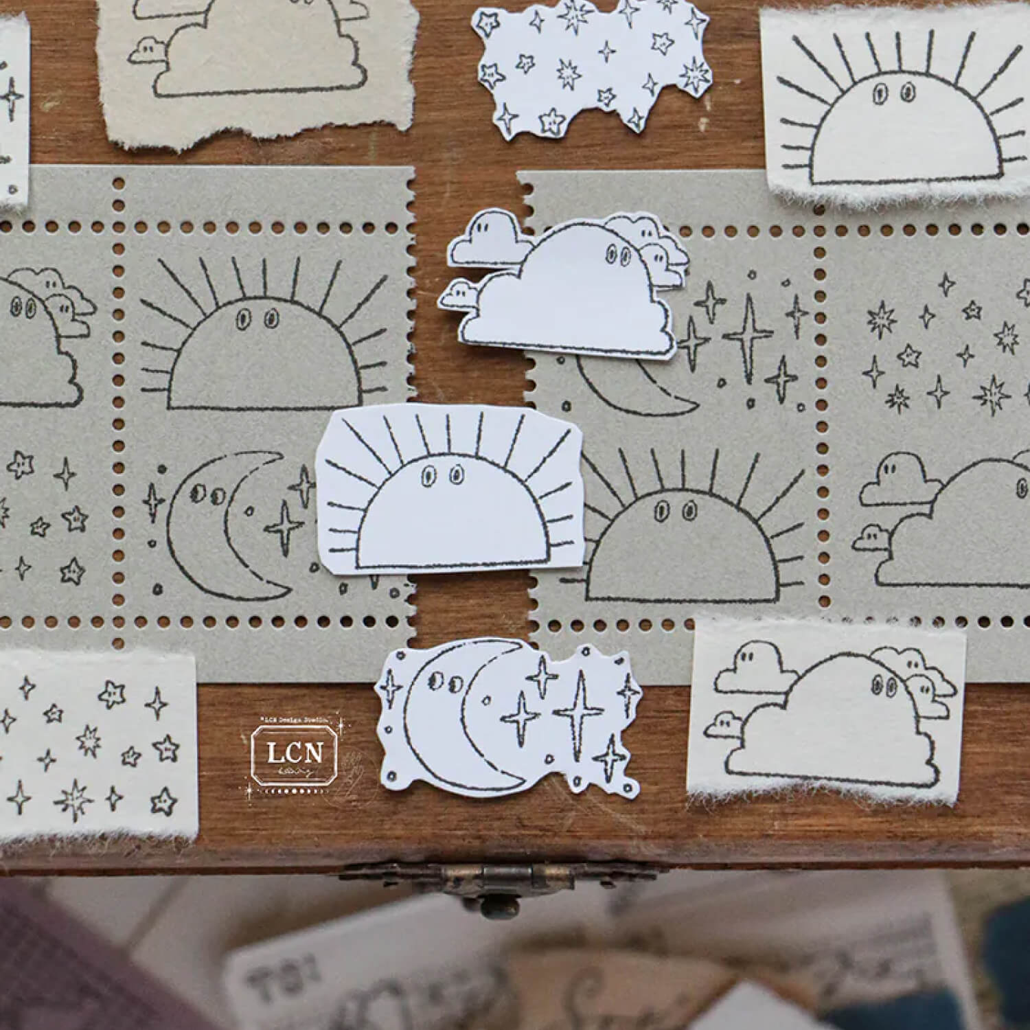 LCN Weather Stamp Set