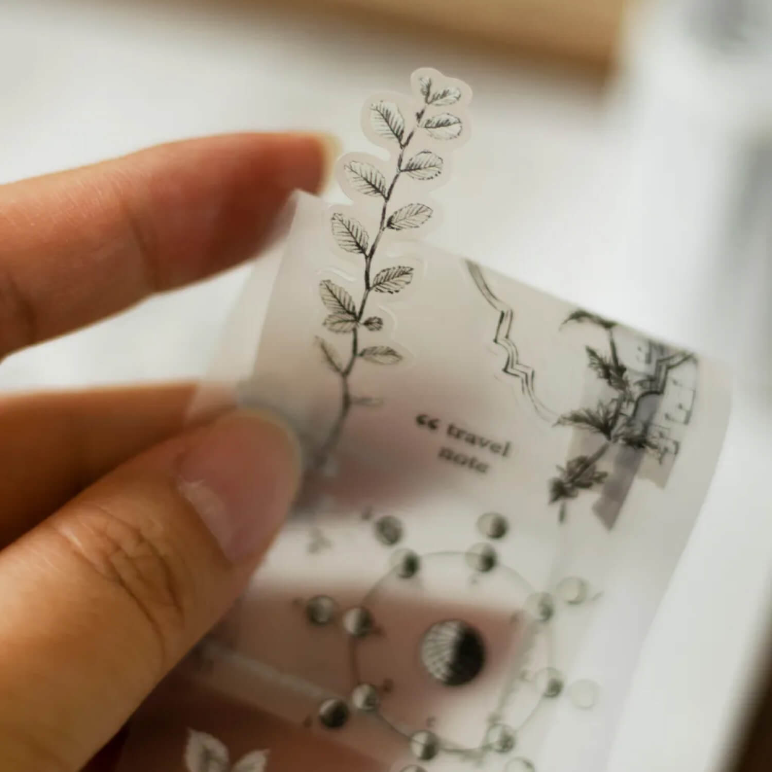 Loidesign Die-cut Matte PET Tape – Collected Moments