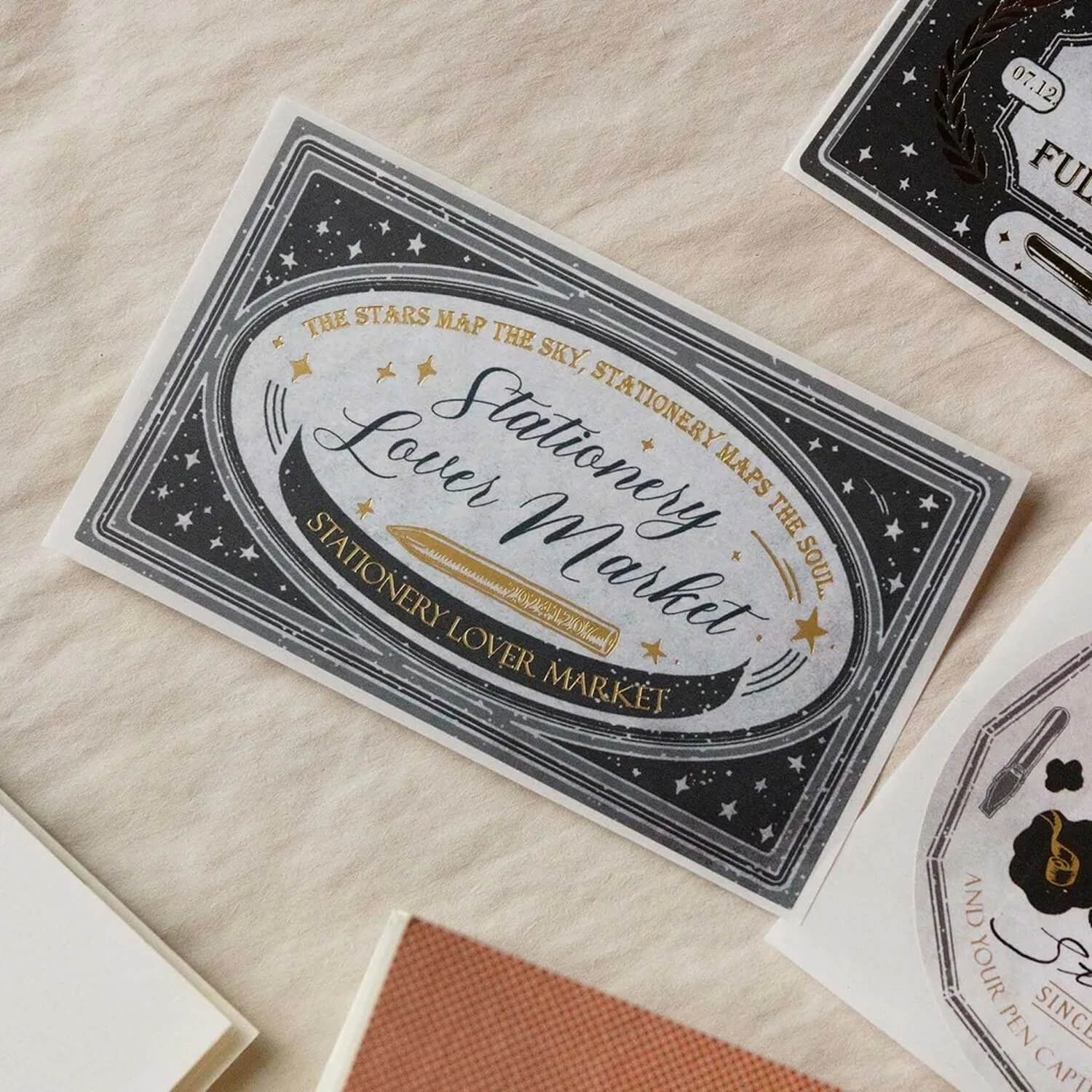 Loidesign Foil Sticker – Stars, Stationery &amp; Travel