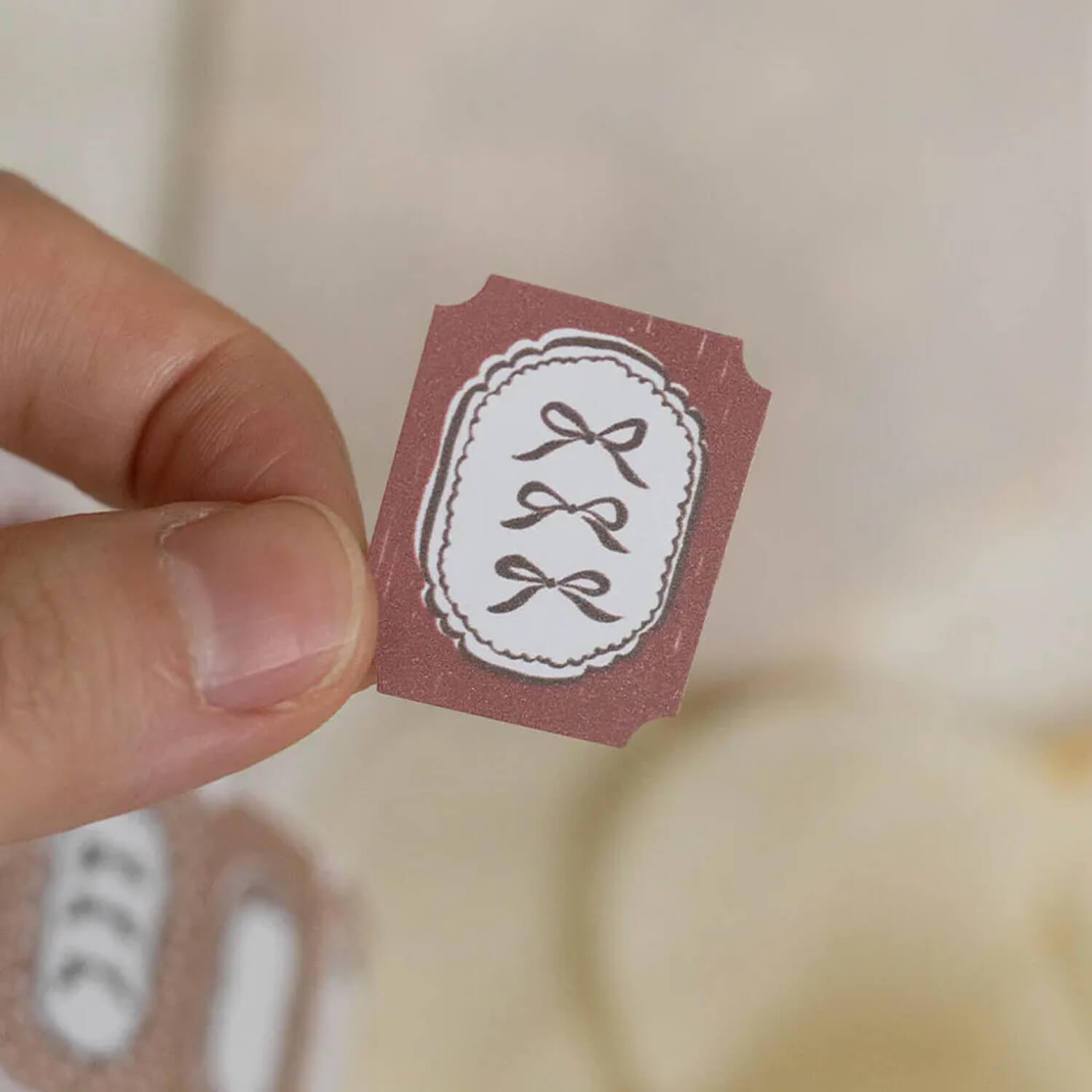 Loidesign French Bow – 3cm Die-Cut Paper Tape