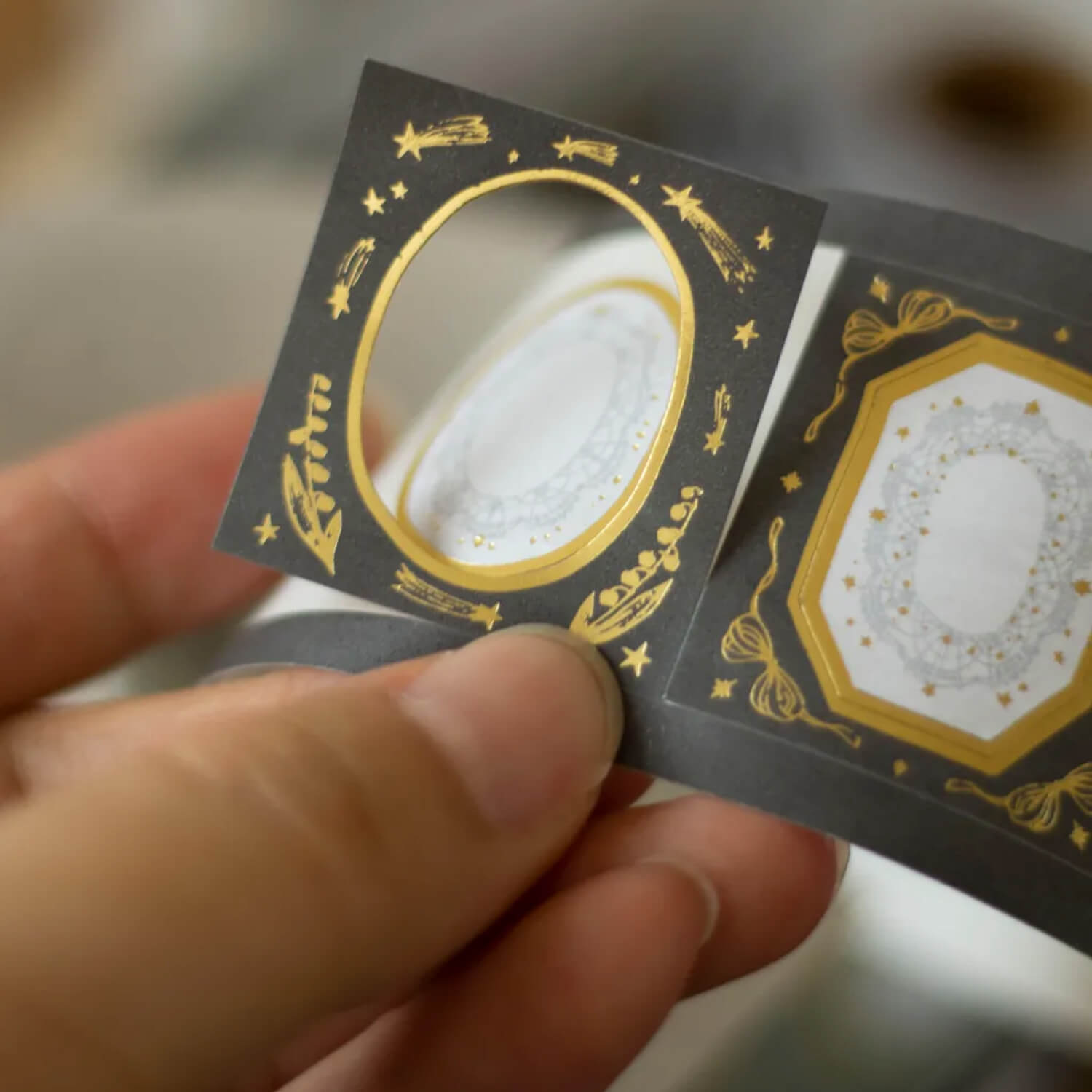 Loidesign Gold Foil Die-cut Paper Tape – Witch Hotel Tablecloth