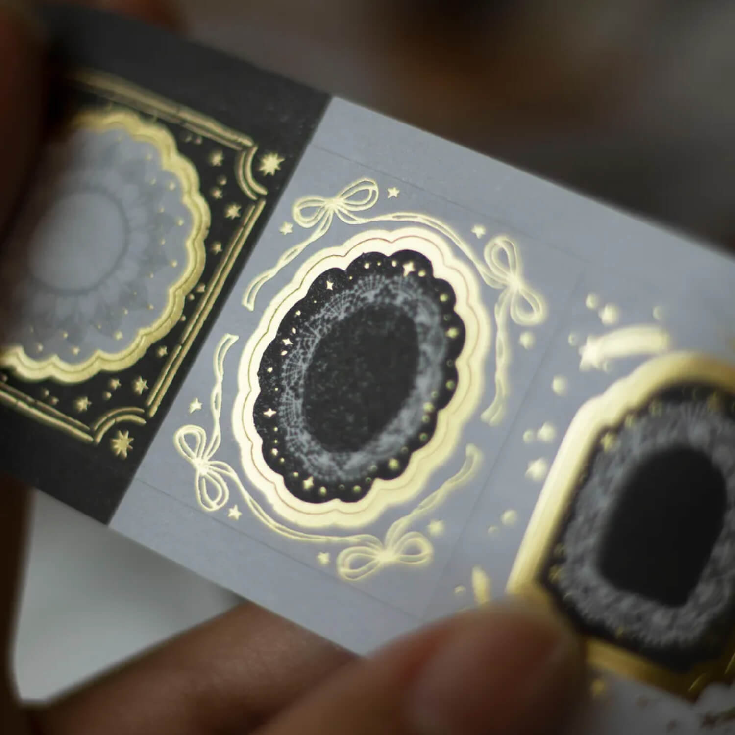 Loidesign Gold Foil Die-cut Paper Tape – Witch Hotel Tablecloth