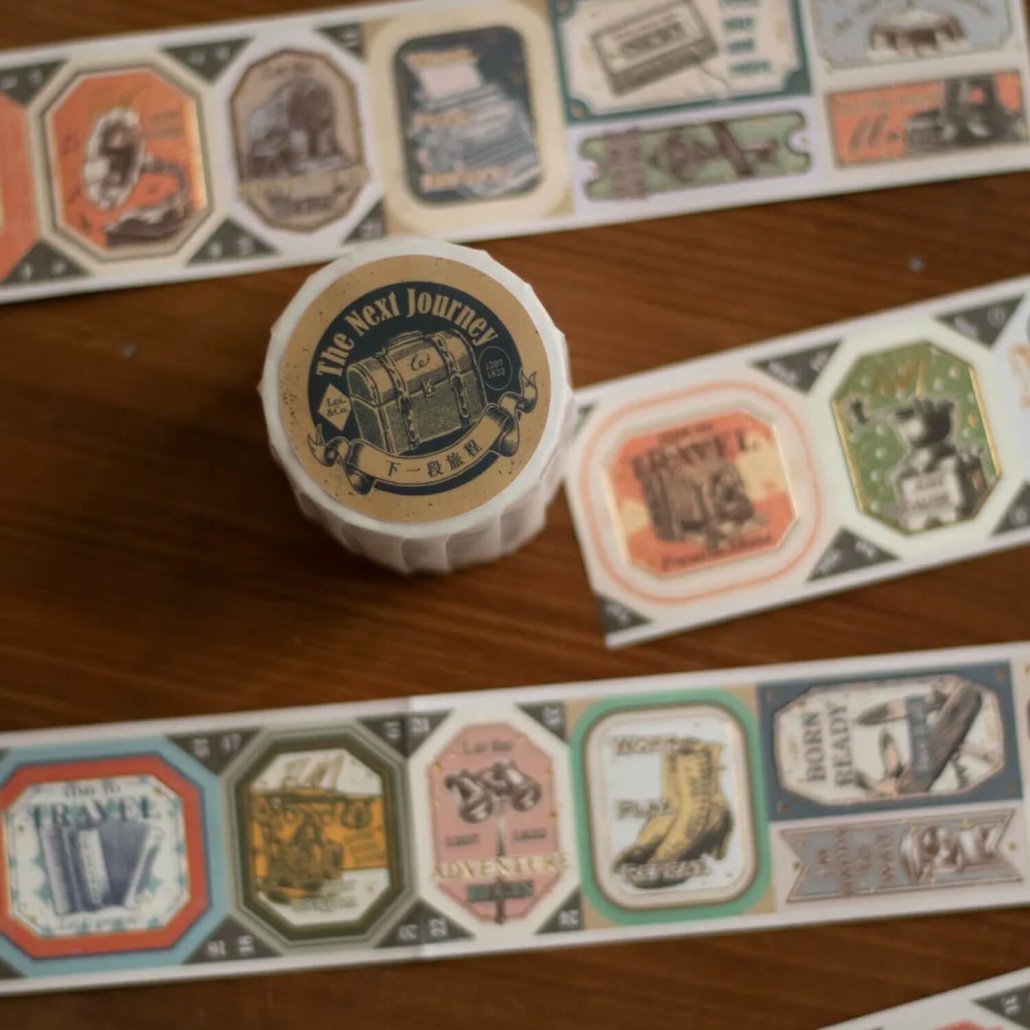 Loidesign Die-Cut Pattern Bronzing Tape – The Next Journey