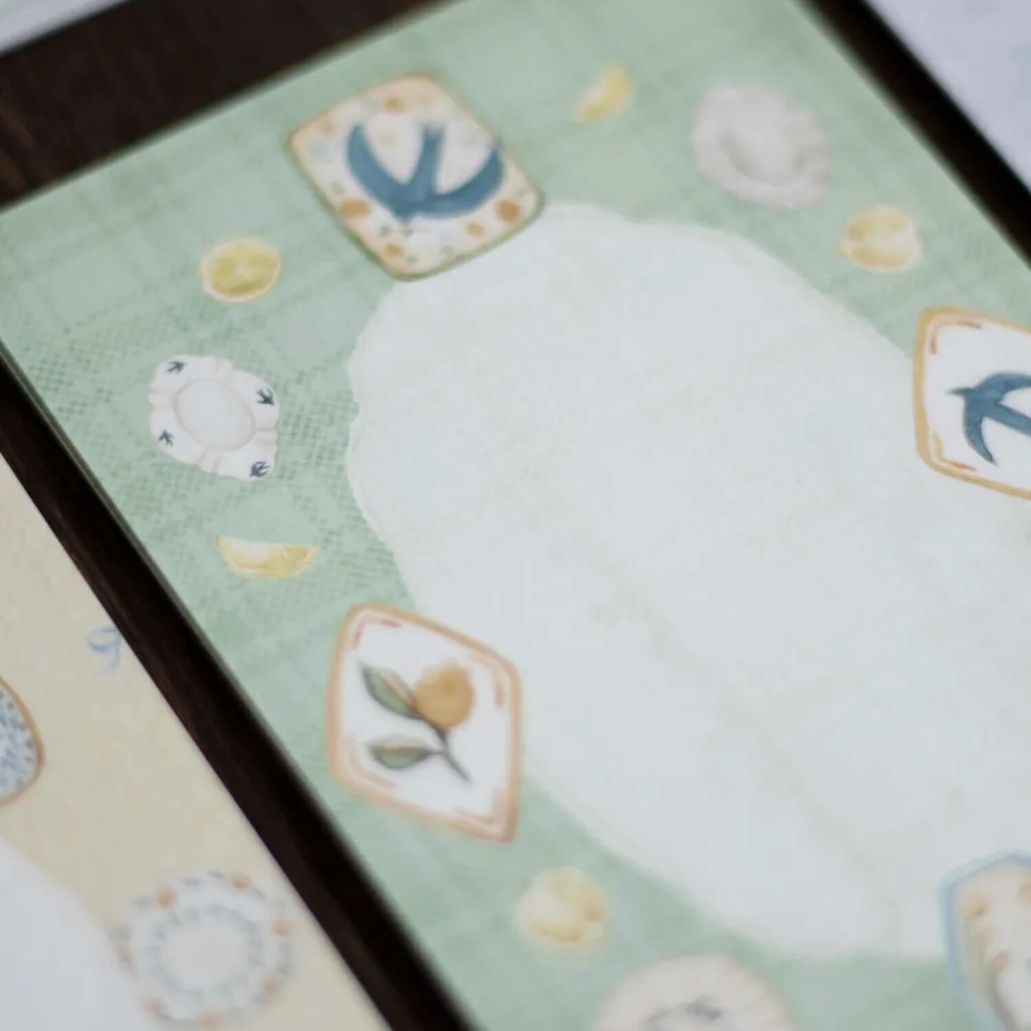 Loidesign Mini 6 Memo – Lemon &amp; Bird Tray