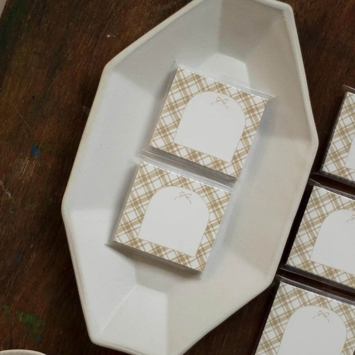 Loidesign Mini Memo - Bold Gingham