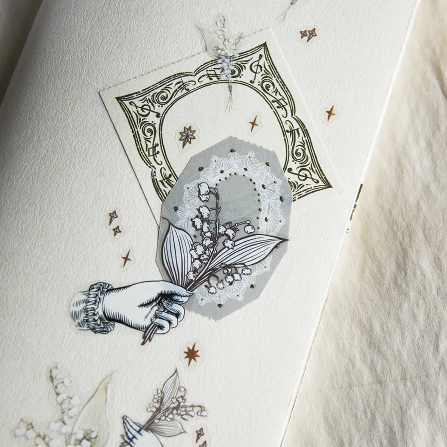 Loidesign Stationery Lover – Foil-Stamped Die-Cut Shaped Paper Tape
