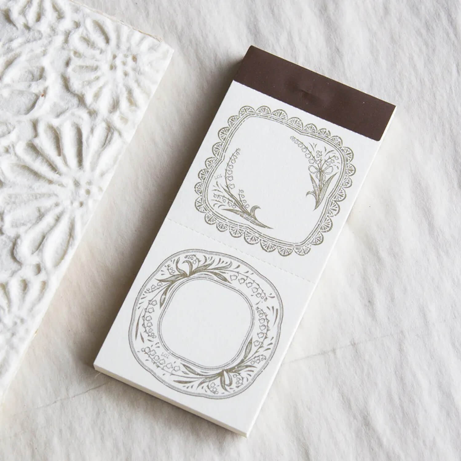 Loidesign Symbol of Happiness – Lily of the Valley Notepad | All ...