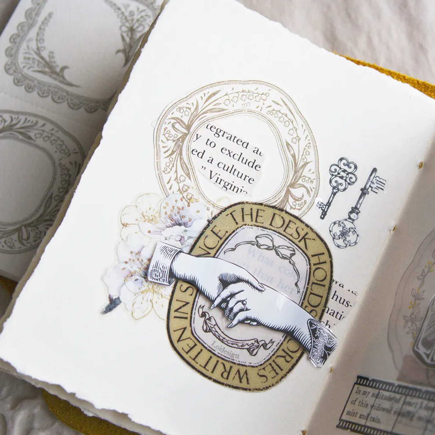 Loidesign Symbol of Happiness – Lily of the Valley Notepad | All ...