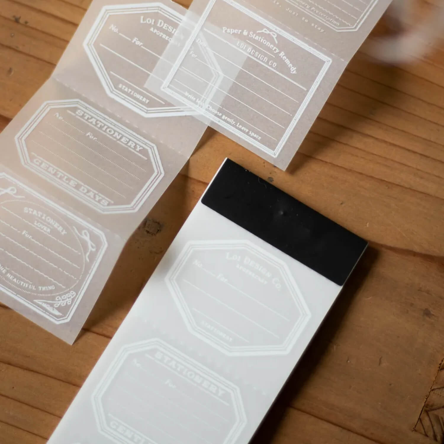 Loidesign Tracing Paper Memo Pad – Stationery Prescription Slip