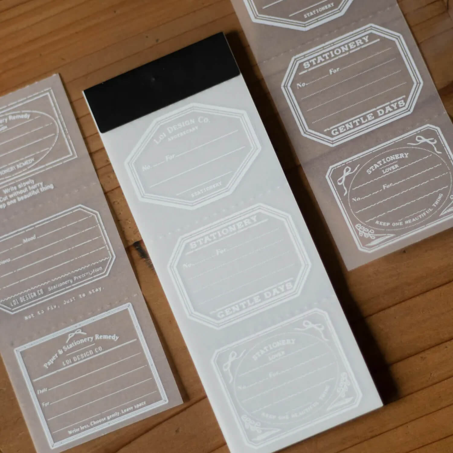 Loidesign Tracing Paper Memo Pad – Stationery Prescription Slip