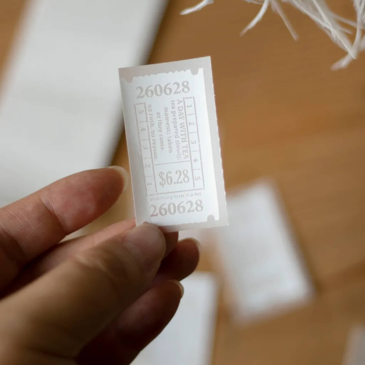 Loidesign Tracing Paper Memo Pad – Ticket Collection