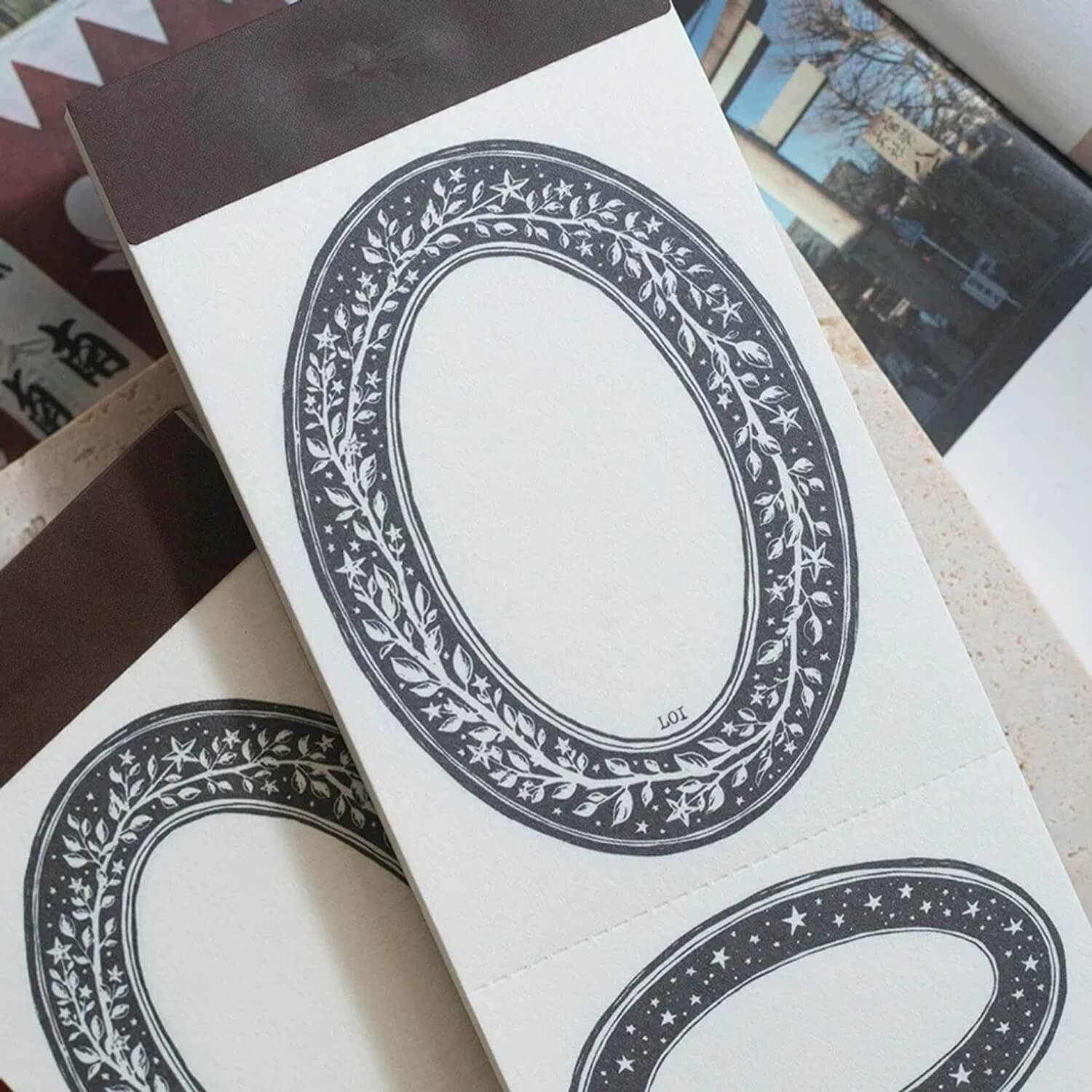 Loidesign Winter Garden – Star Leaf Letter Pad