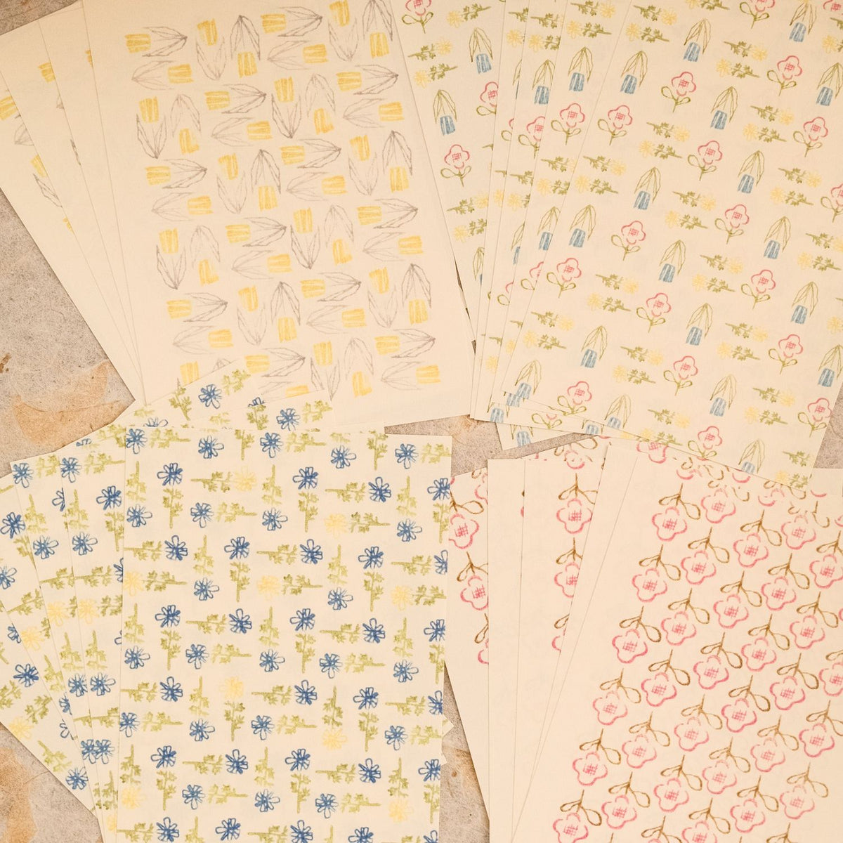 MA7stamp Memo - Flower