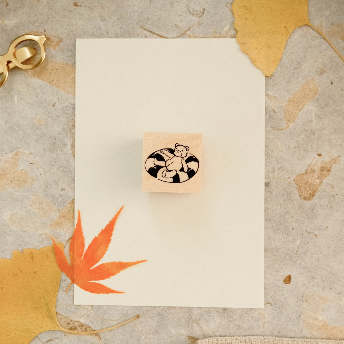 MA7 Stamp Stamp - Floating Chibi Bear