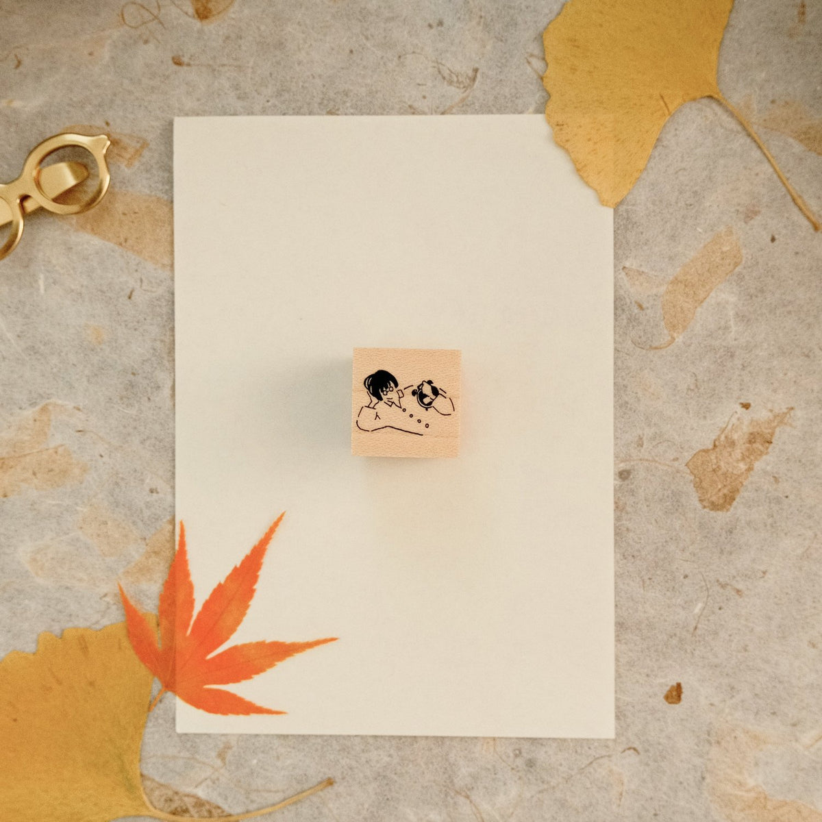 MA7stamp Stamp - Fumiko Sleeping In