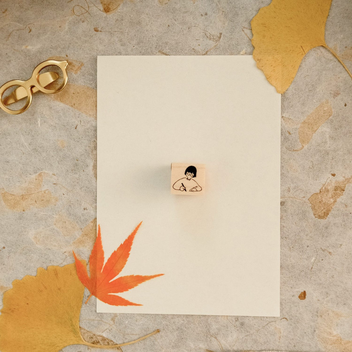 MA7stamp Stamp - Fumiko Writing