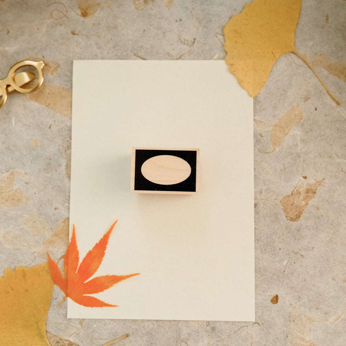 MA7stamp Stamp - Oval Label
