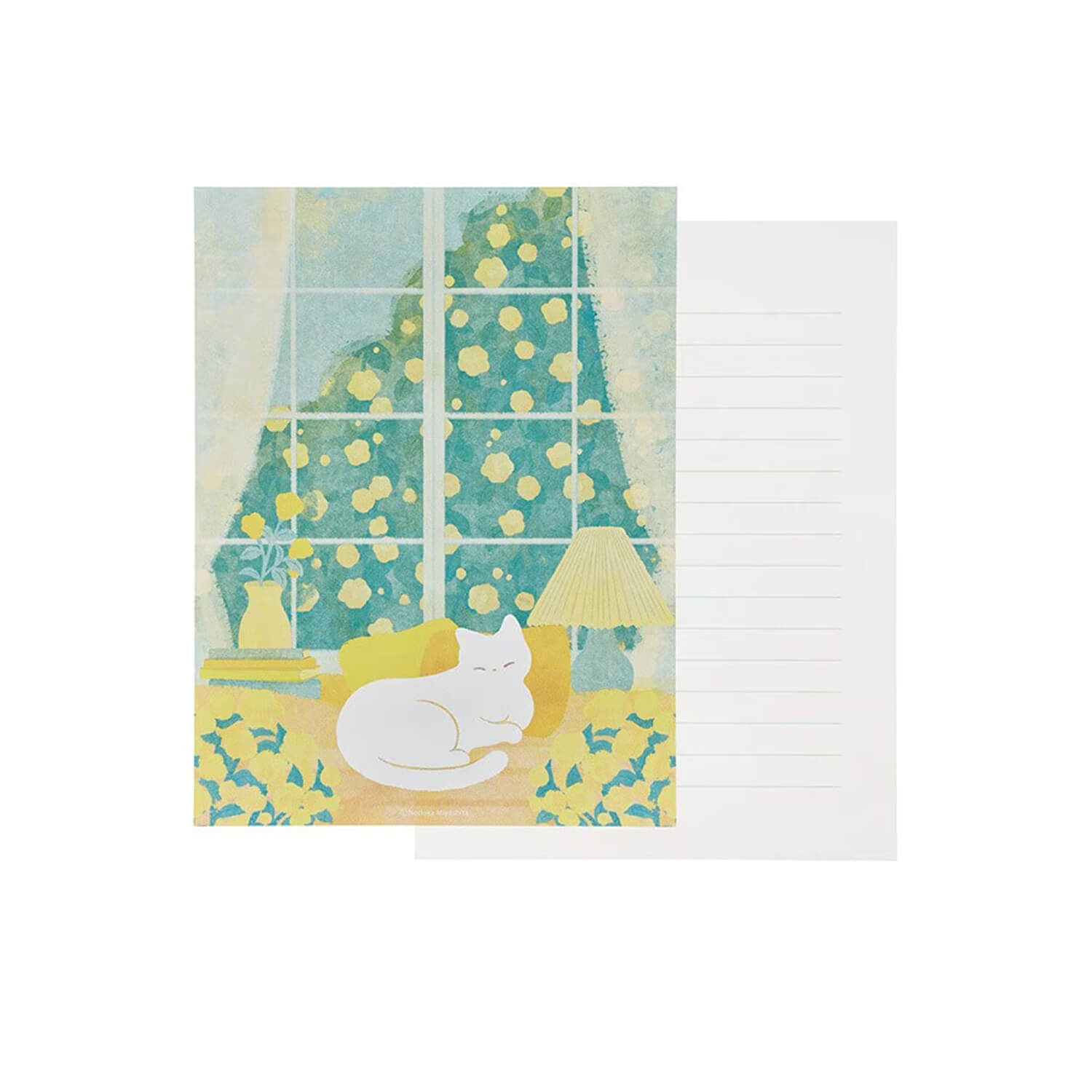 Maruai SUU Mini Letter – Window-Side Cat