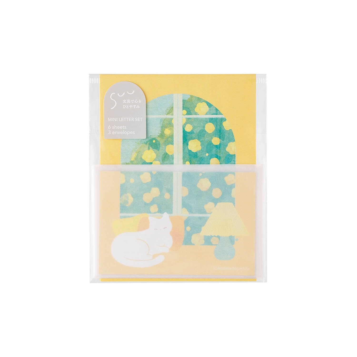 Maruai SUU Mini Letter – Window-Side Cat