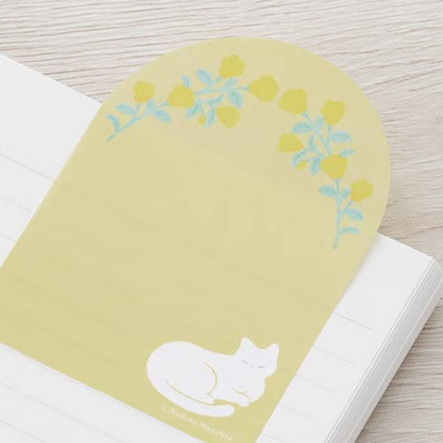 Maruai SUU Sticky Notes – Window-Side Cat
