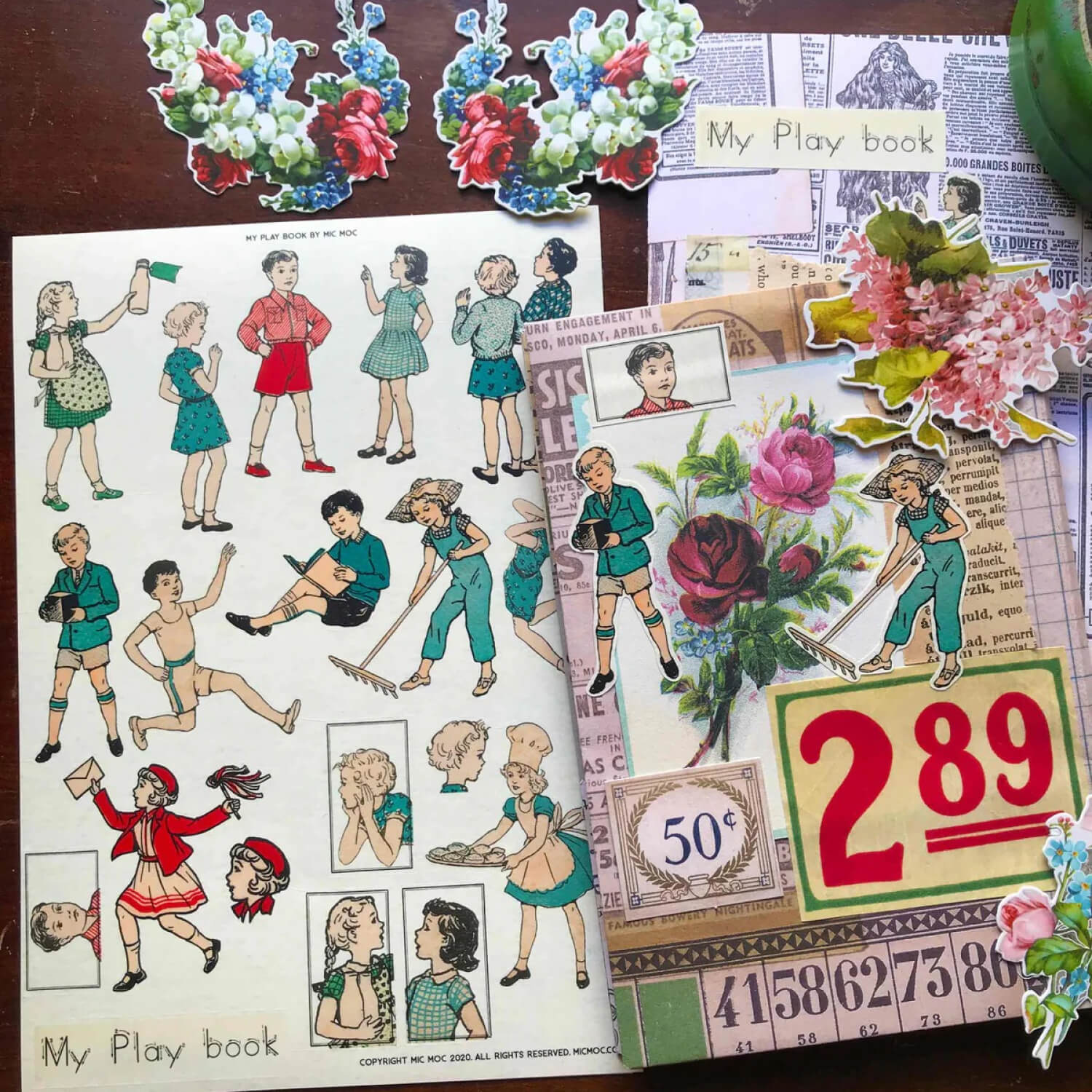 MIC MOC A5 Sticker Sheet – My Play Book
