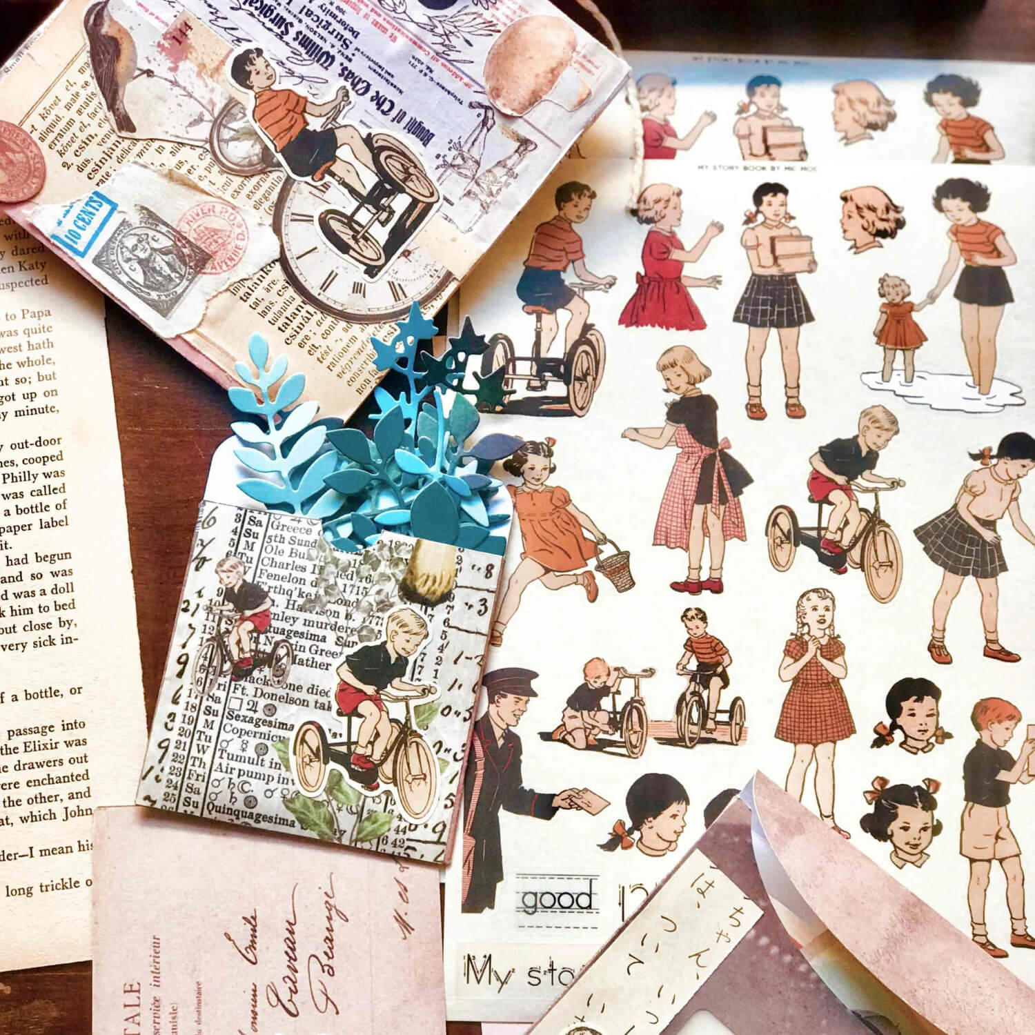 MIC MOC A5 Sticker Sheet – My Story Book