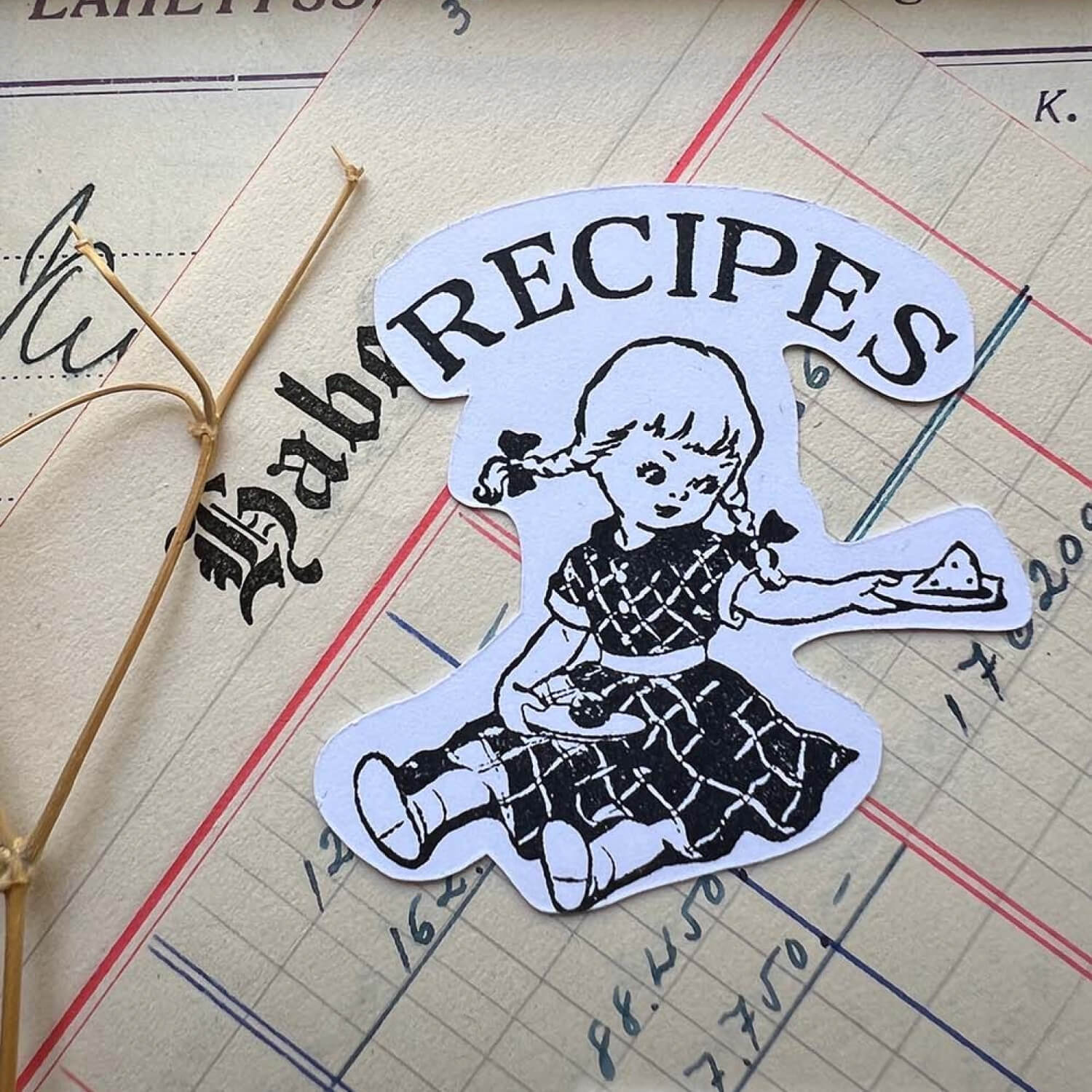 MIC MOC Cling Rubber Stamp – Recipes