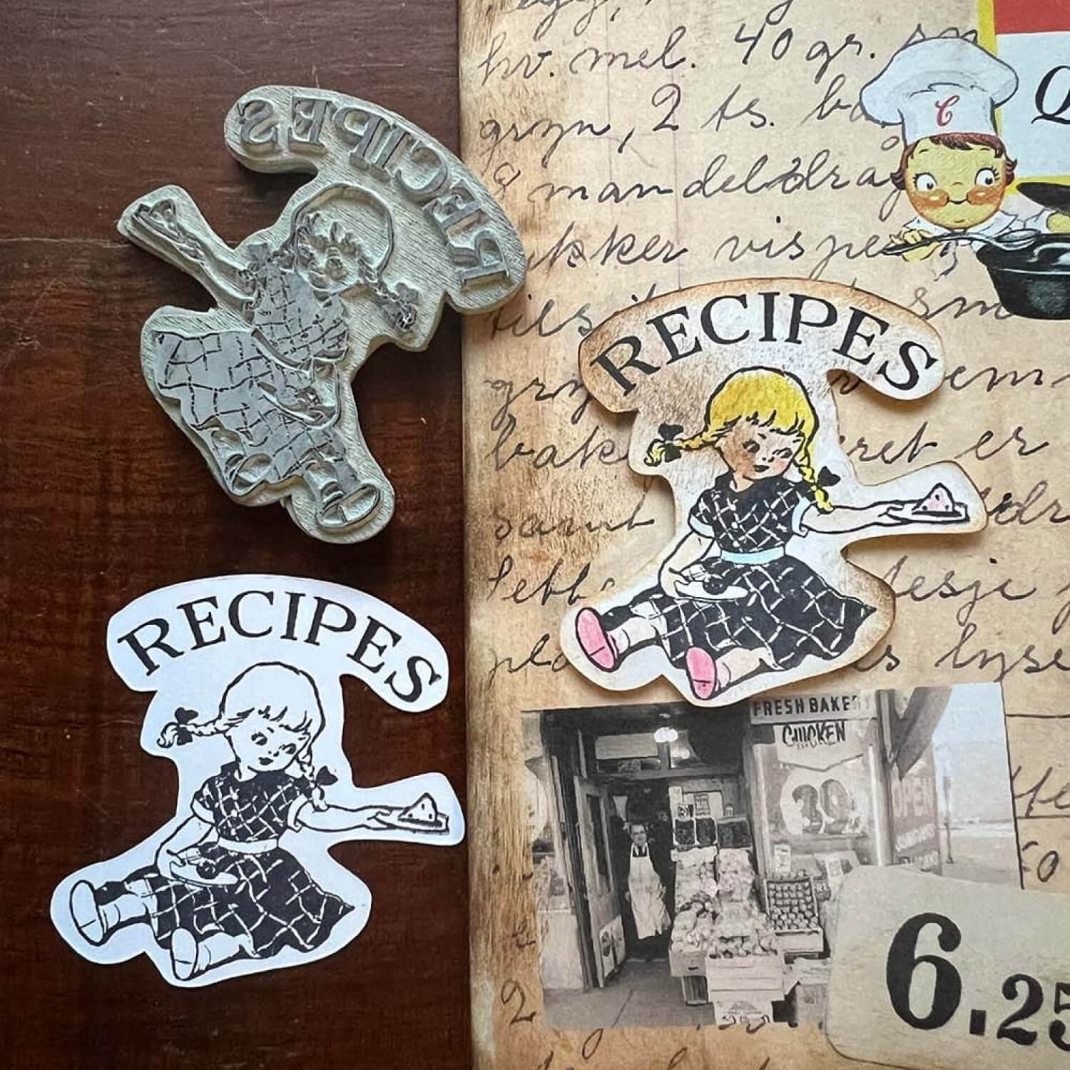 MIC MOC Cling Rubber Stamp – Recipes