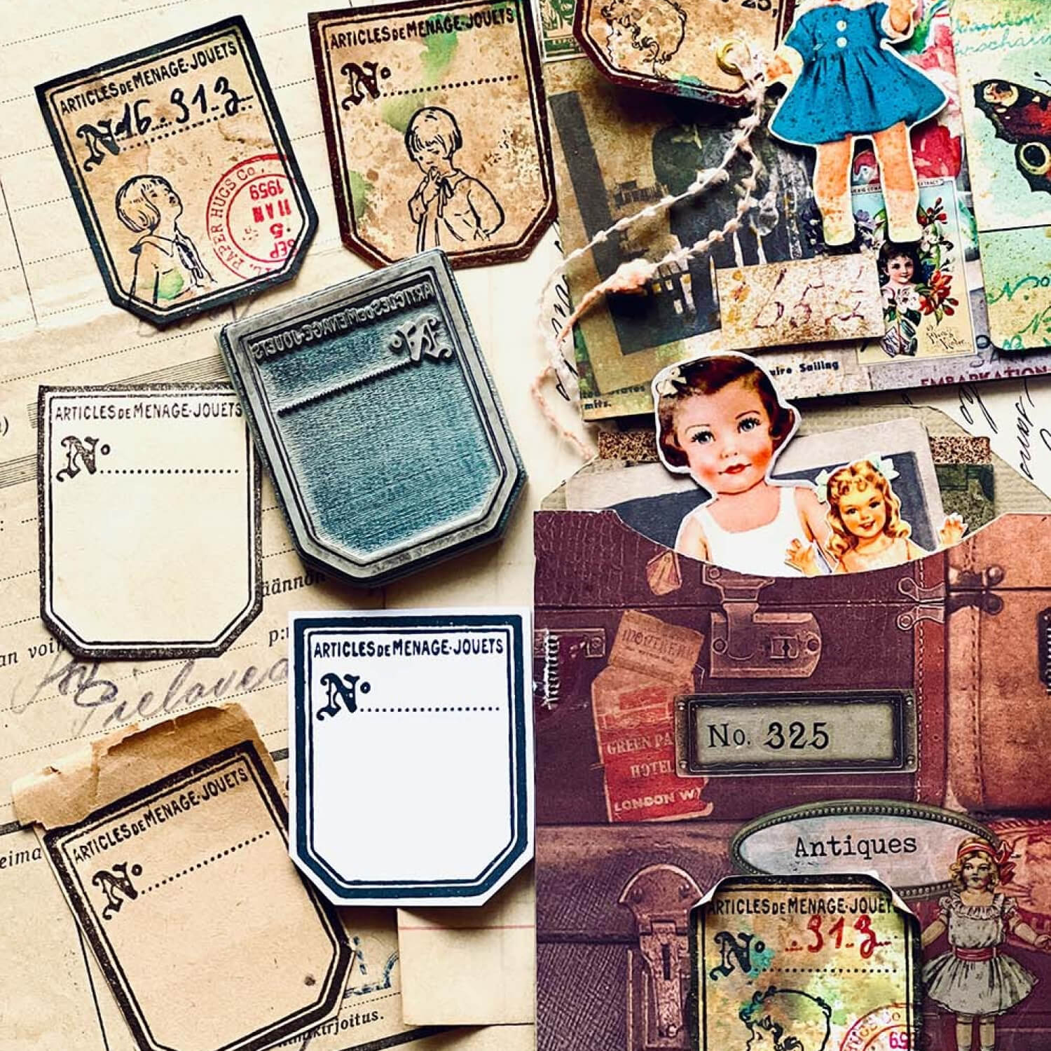 MIC MOC Cling Rubber Stamp – Vintage Jouets Ticket