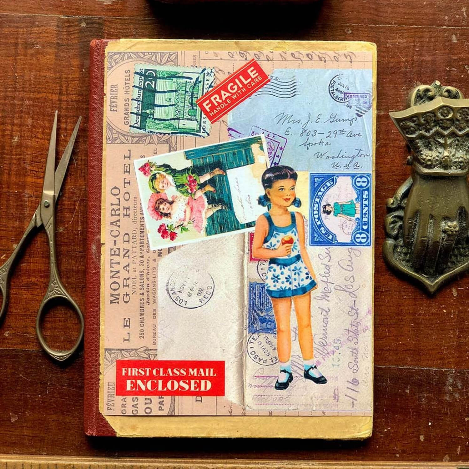 MIC MOC Collage Paper Kit – Mail Remnants