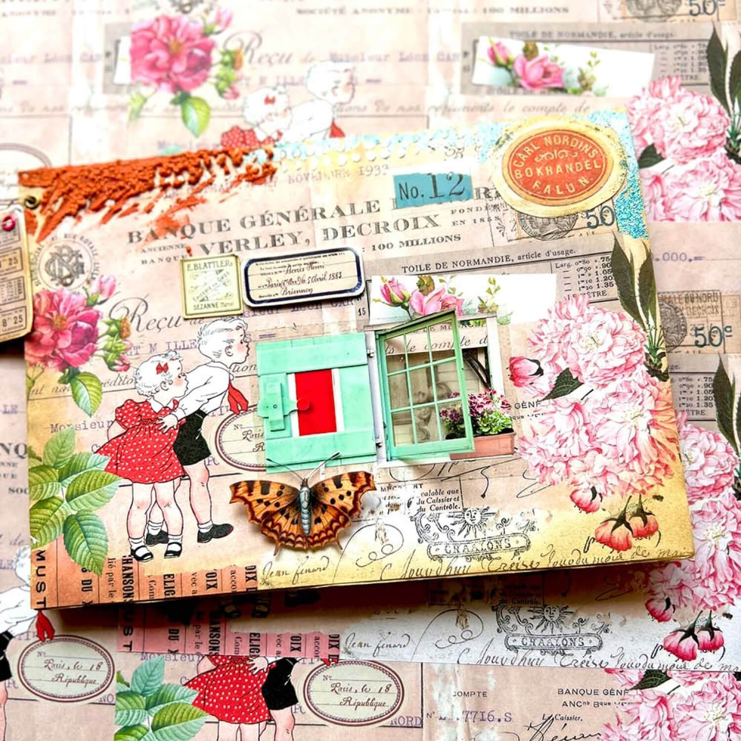 MIC MOC Collage Paper Kit – Papier de Fleurs
