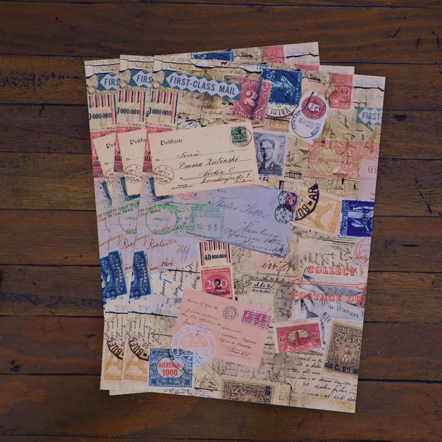 MIC MOC Collage Paper Kit – Postal Odyssey