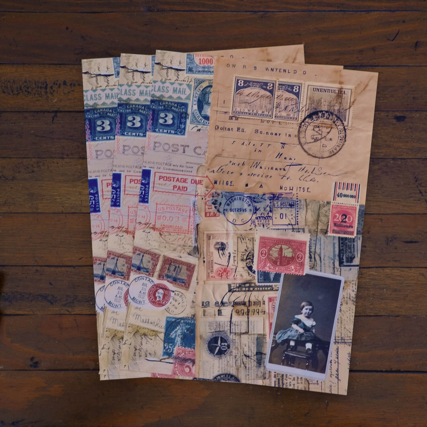MIC MOC Collage Paper Kit – Postal Odyssey