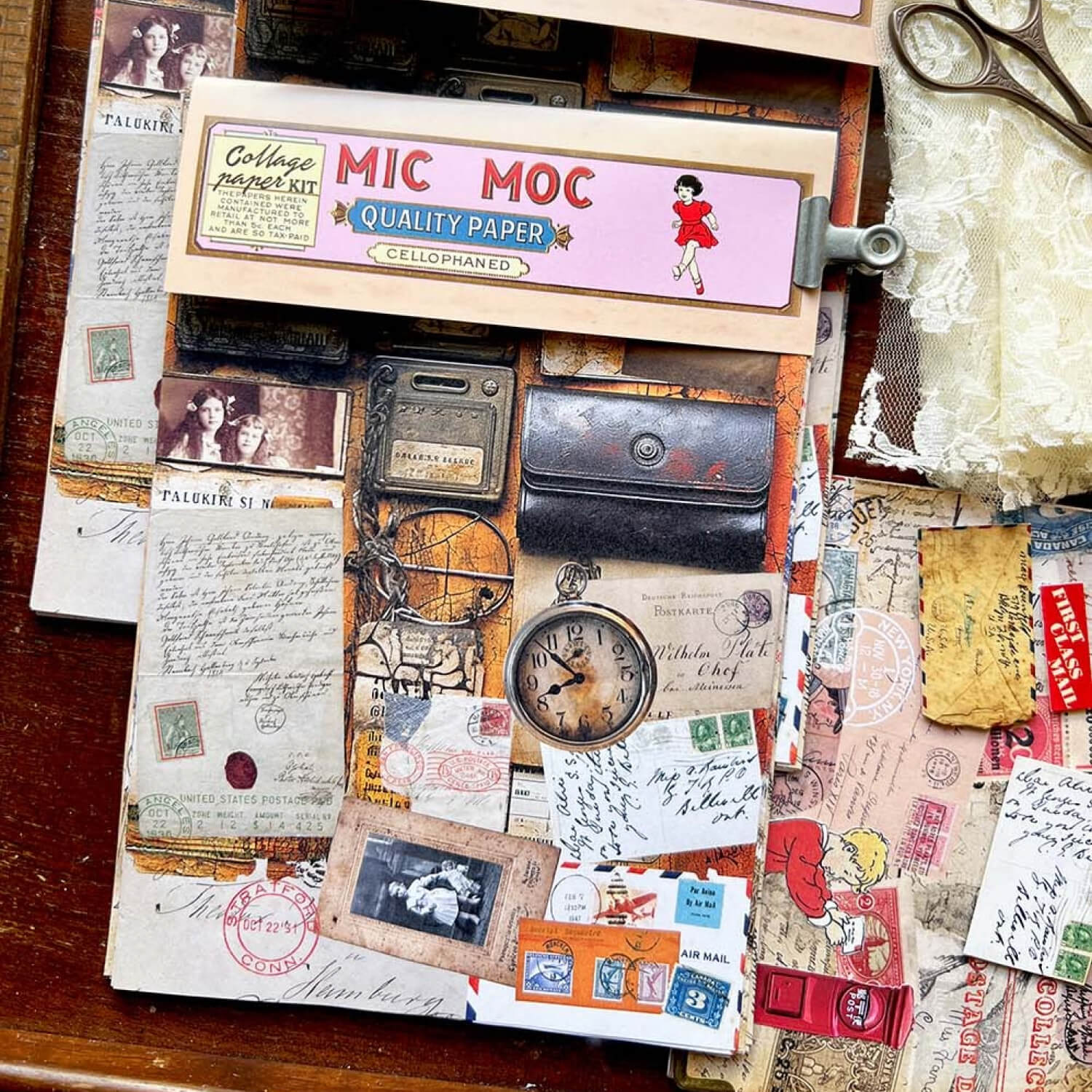 MIC MOC Collage Paper Kit – Postal Odyssey