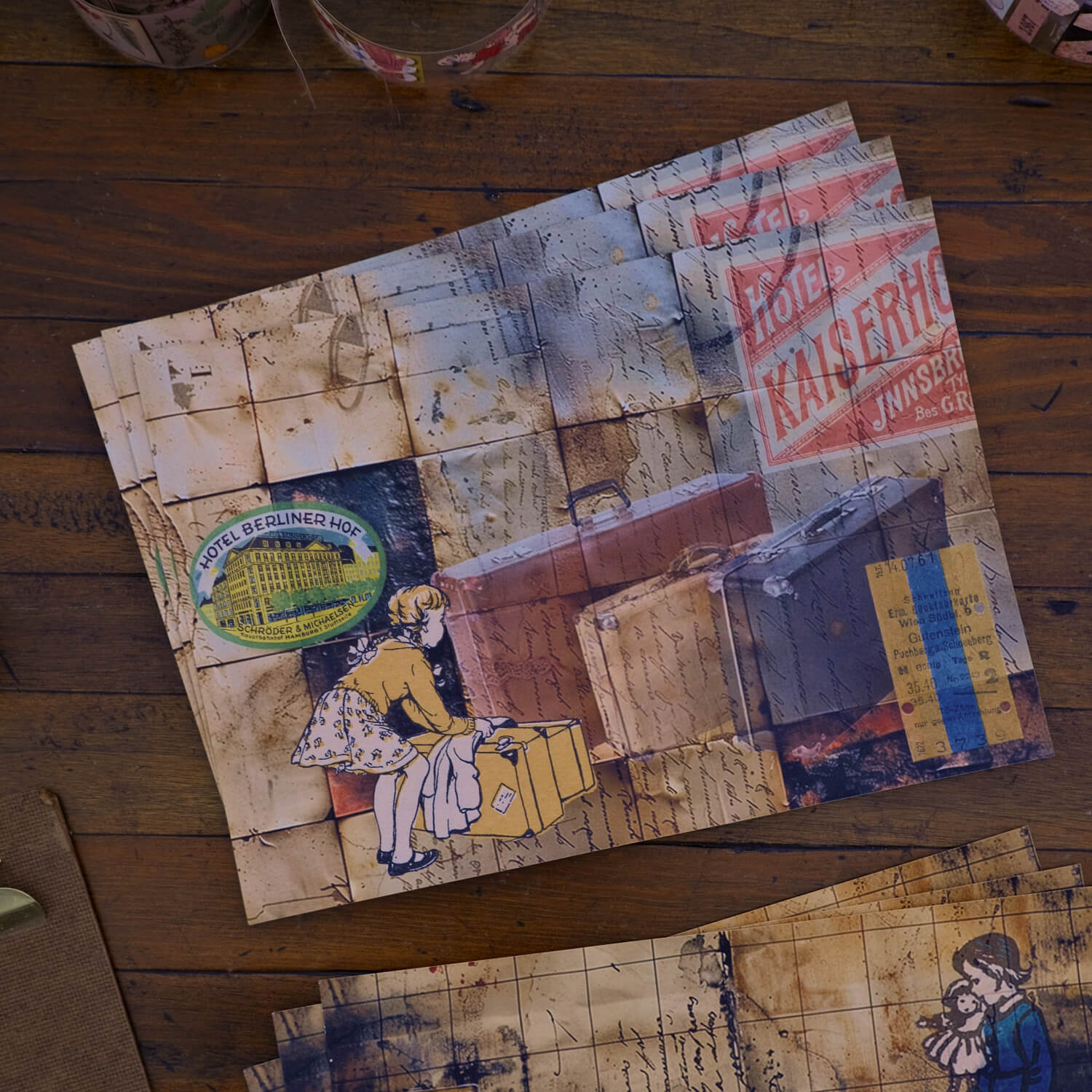 MIC MOC Collage Paper Kit – Travelogue