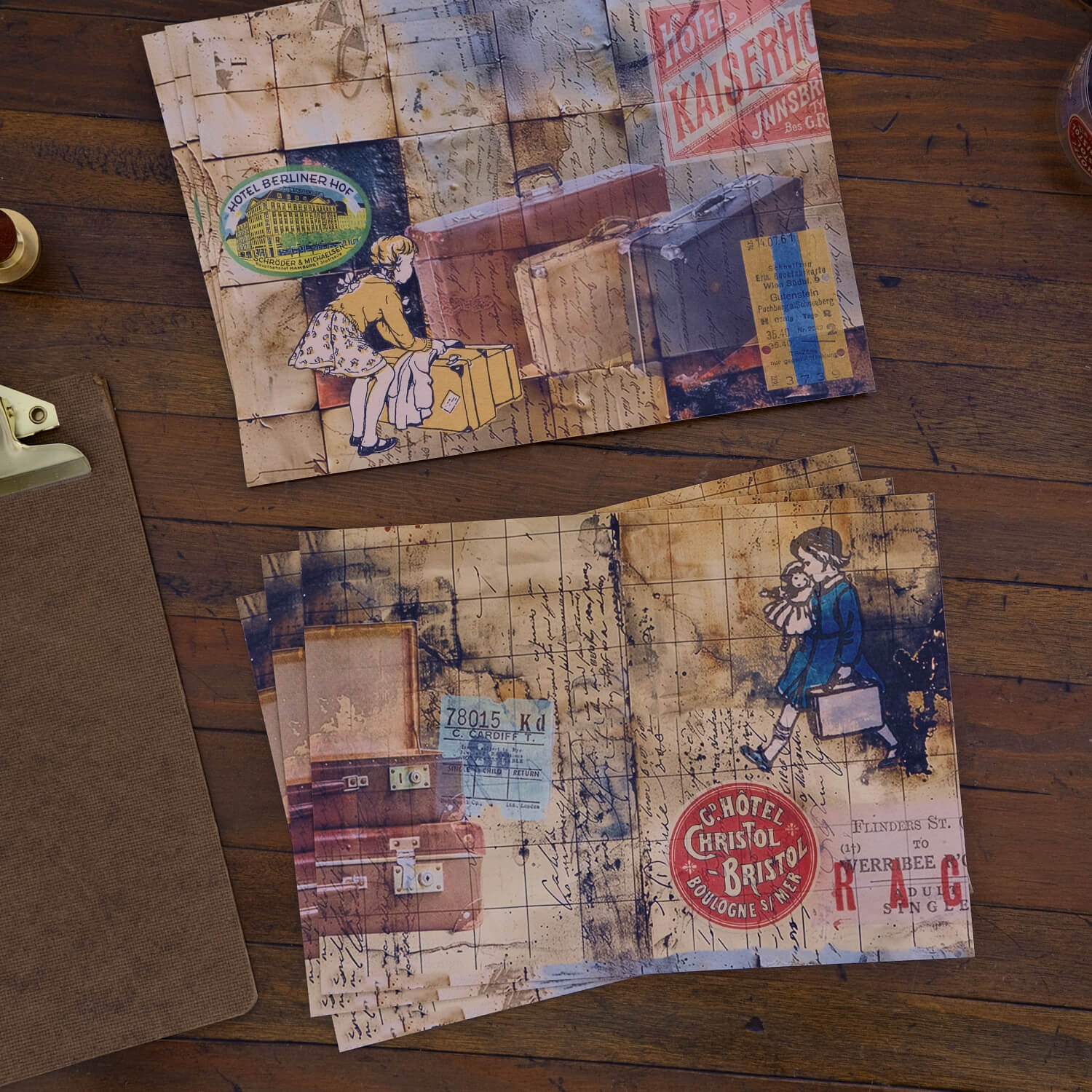 MIC MOC Collage Paper Kit – Travelogue
