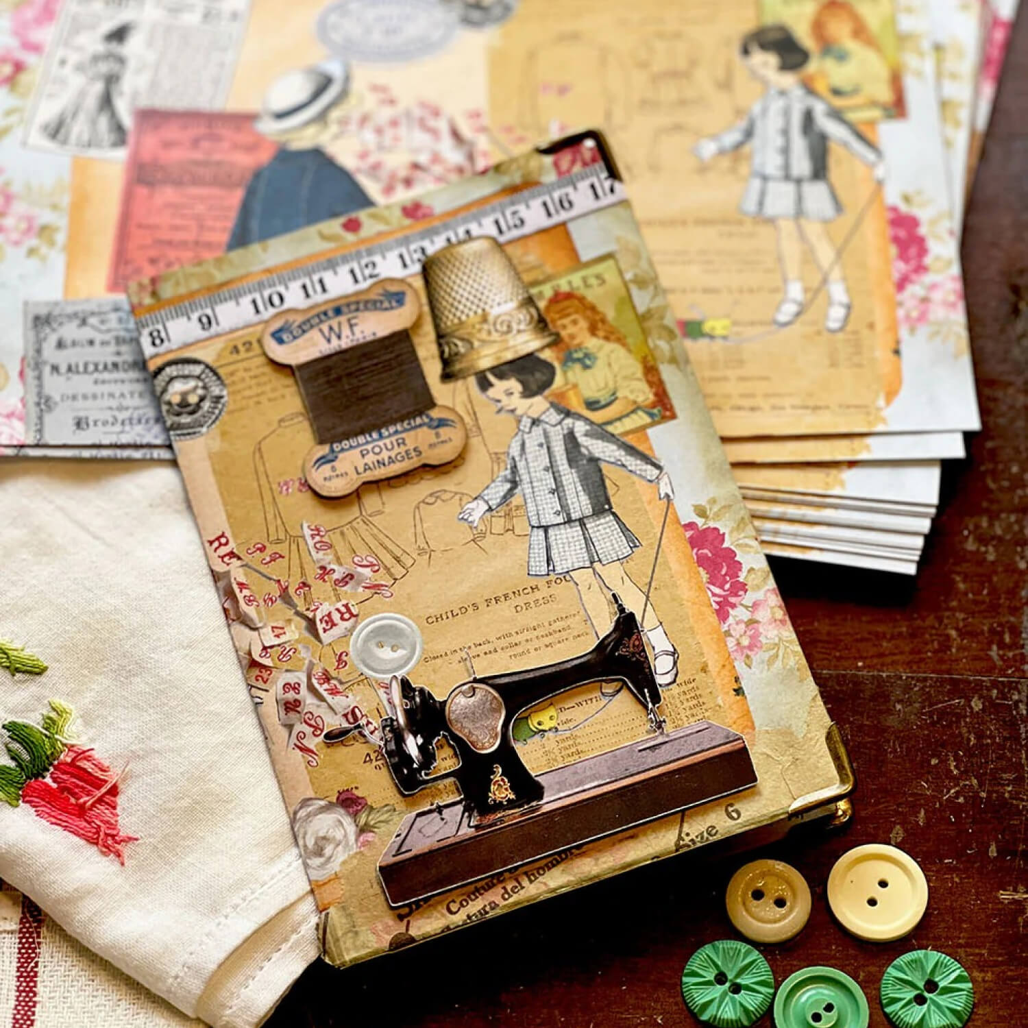 MIC MOC Collage Paper Kit – Vintage Couture